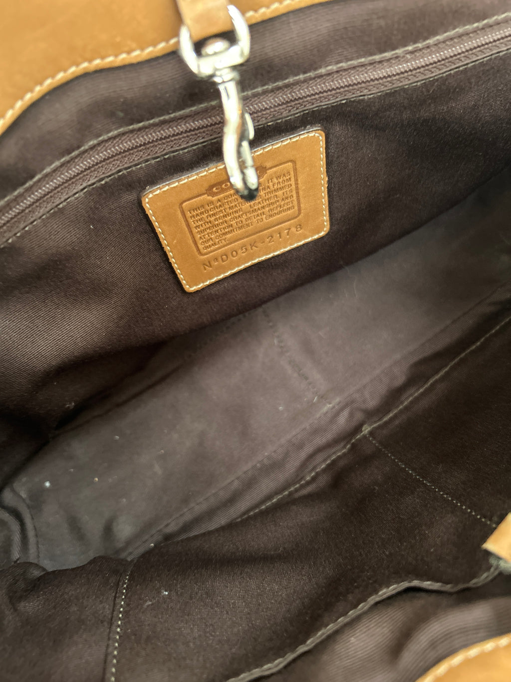 Vintage Coach optic monogram shoulder bag