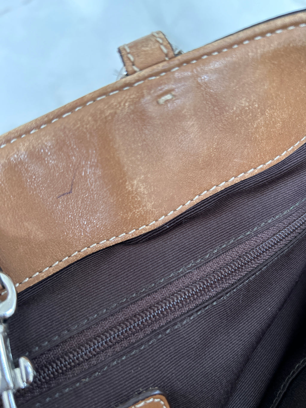 Vintage Coach optic monogram shoulder bag