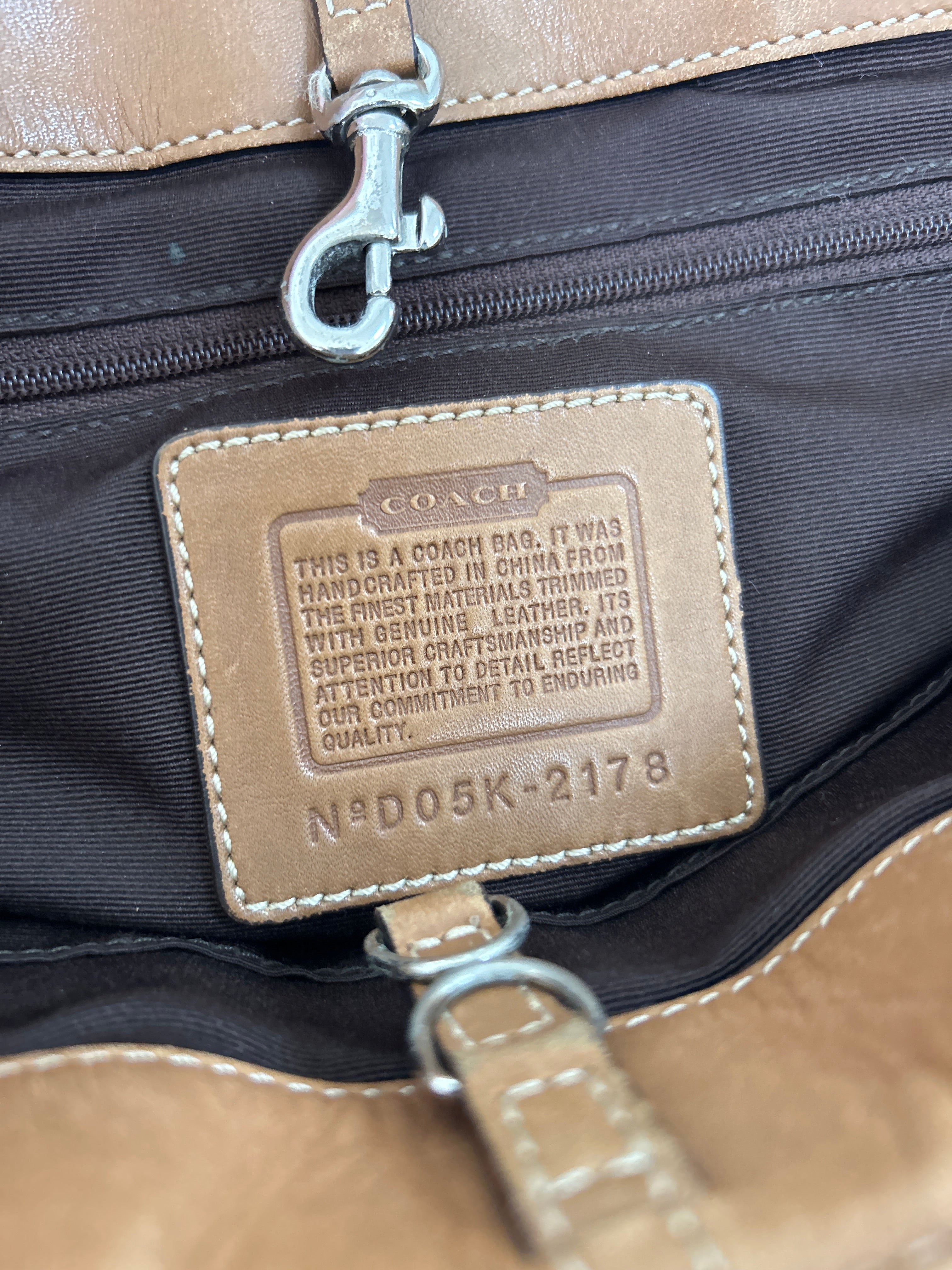 Vintage Coach optic monogram shoulder bag