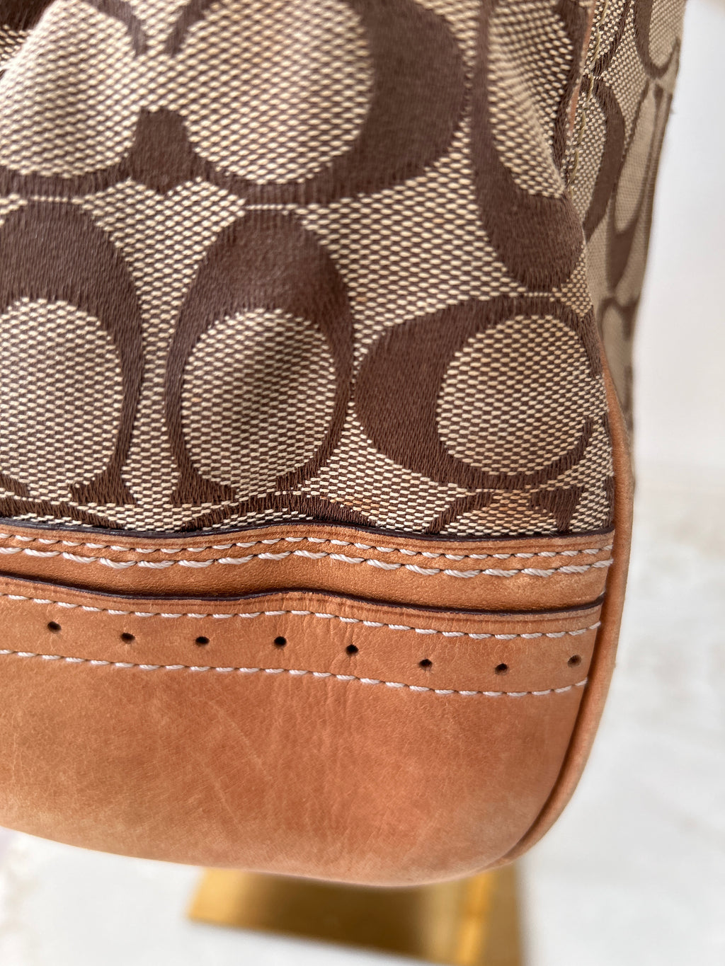 Vintage Coach Hamptons shoulder bag