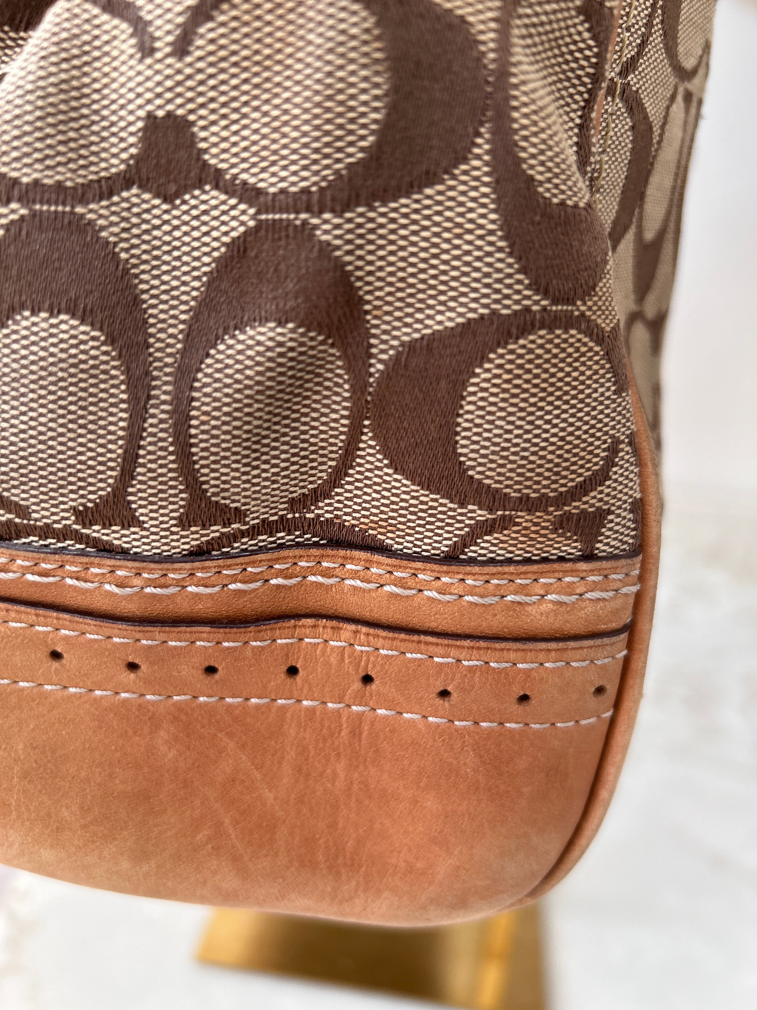 Vintage Coach Hamptons shoulder bag