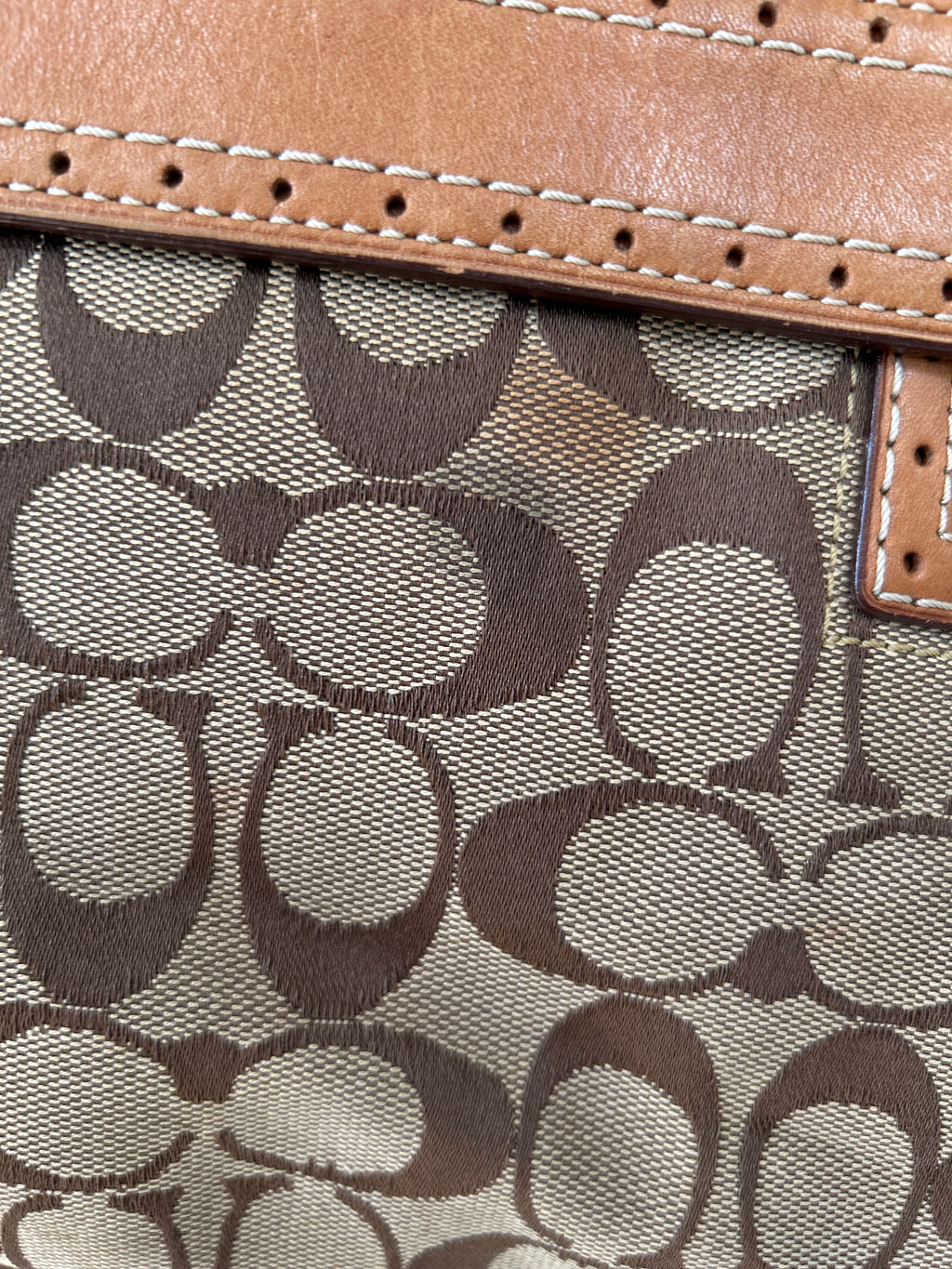 Vintage Coach Hamptons shoulder bag