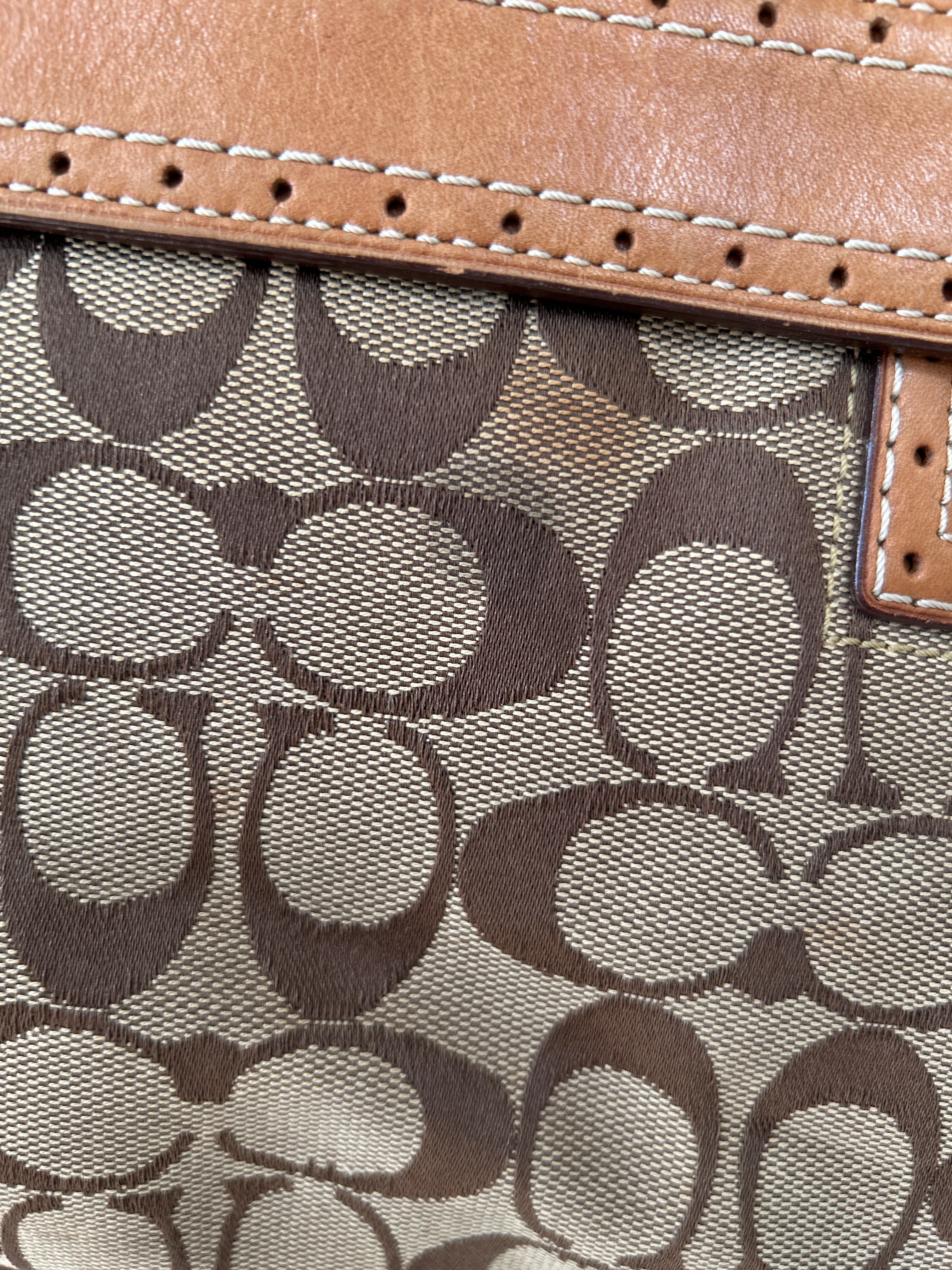 Vintage Coach Hamptons shoulder bag