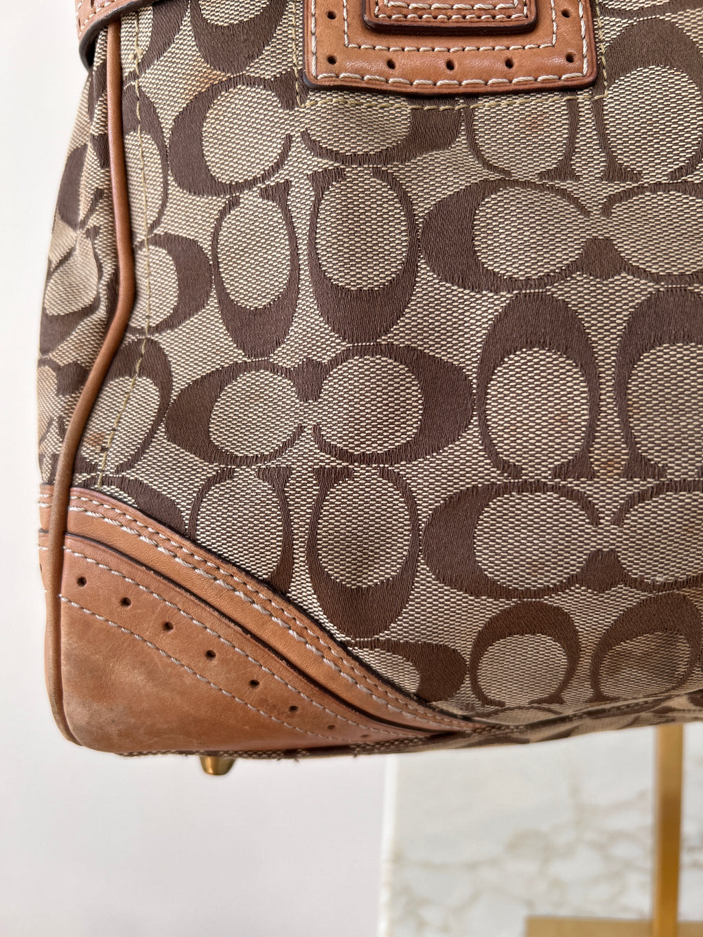 Vintage Coach Hamptons shoulder bag