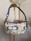 Vintage Coach multicolour shoulder bag