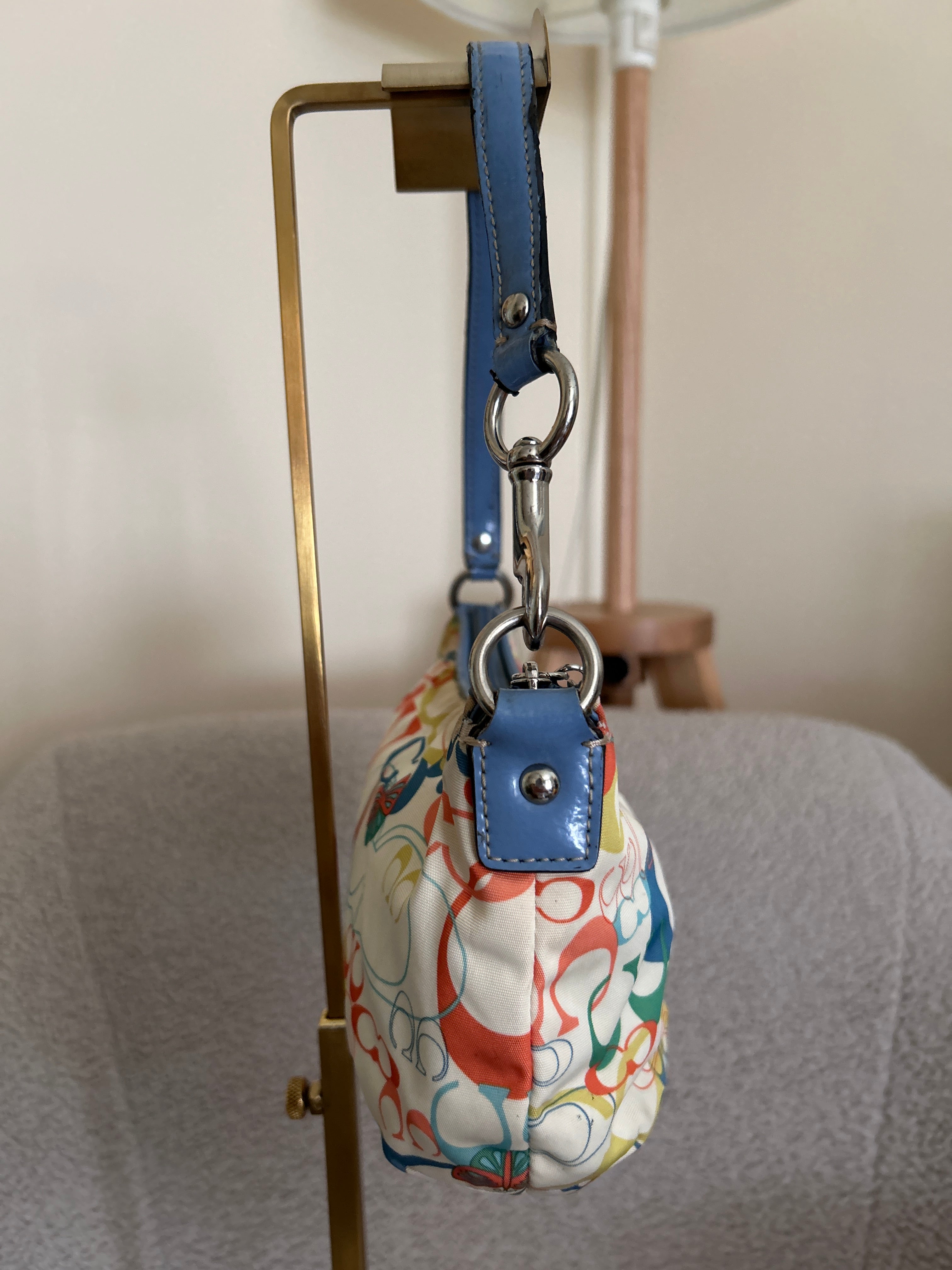 Vintage Coach multicolour shoulder bag