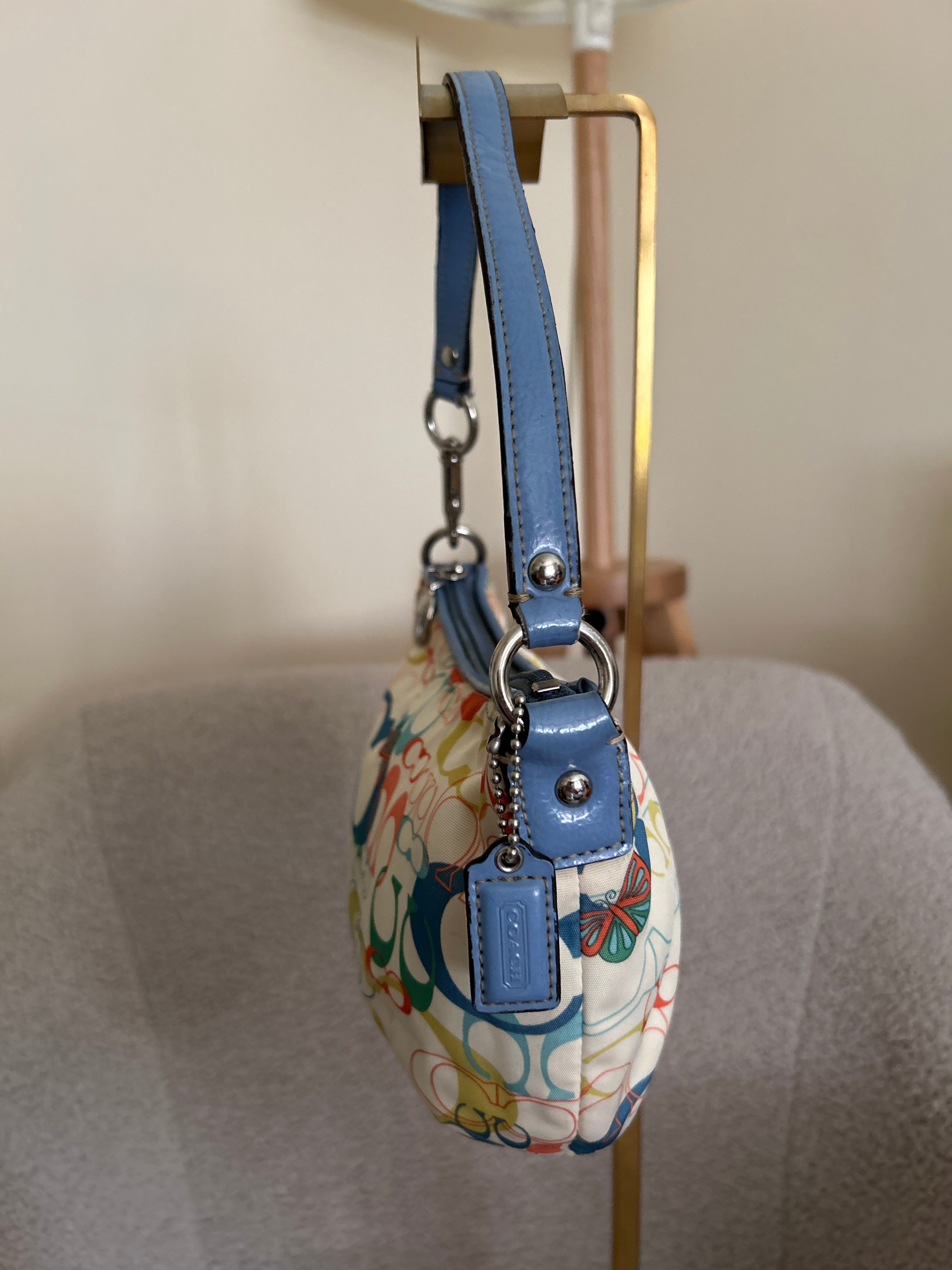 Vintage Coach multicolour shoulder bag