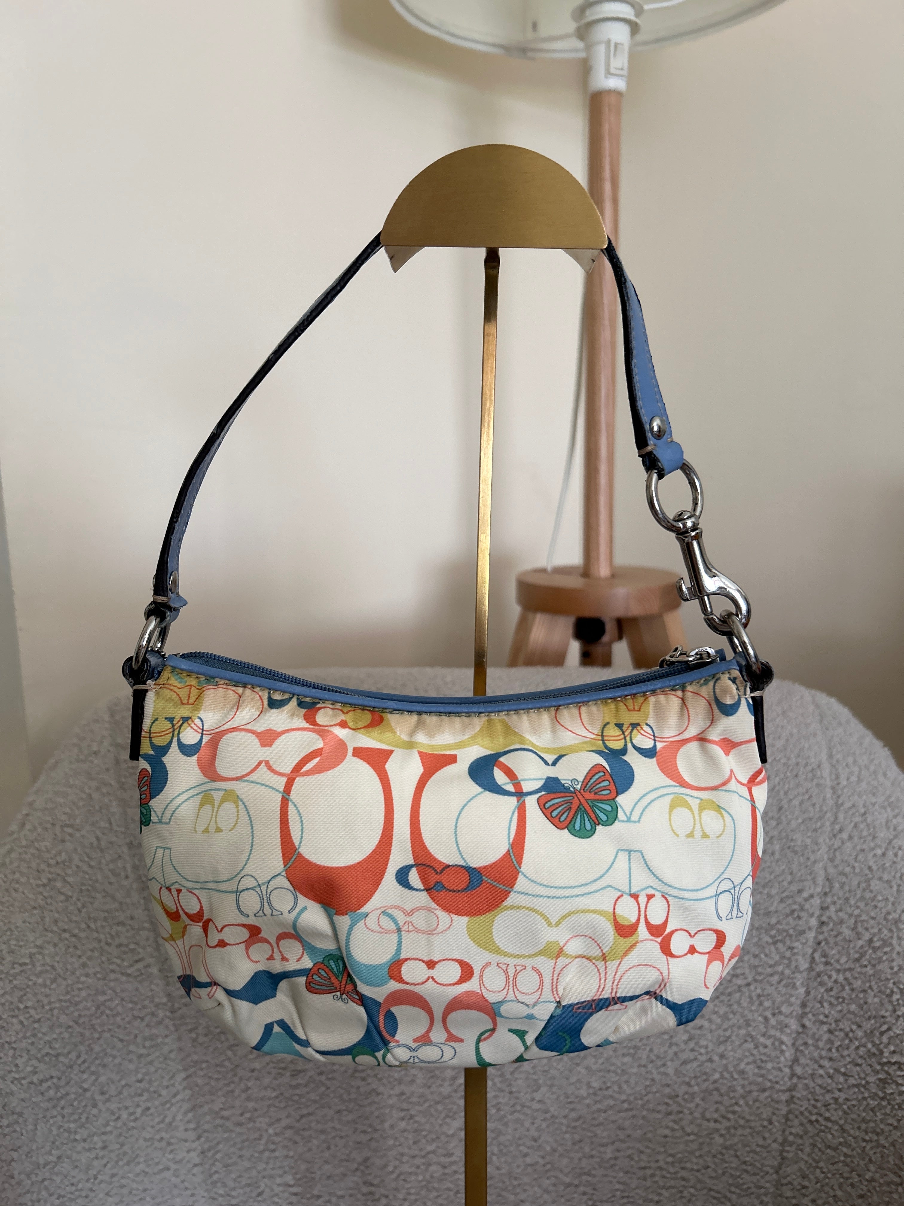 Vintage Coach multicolour shoulder bag