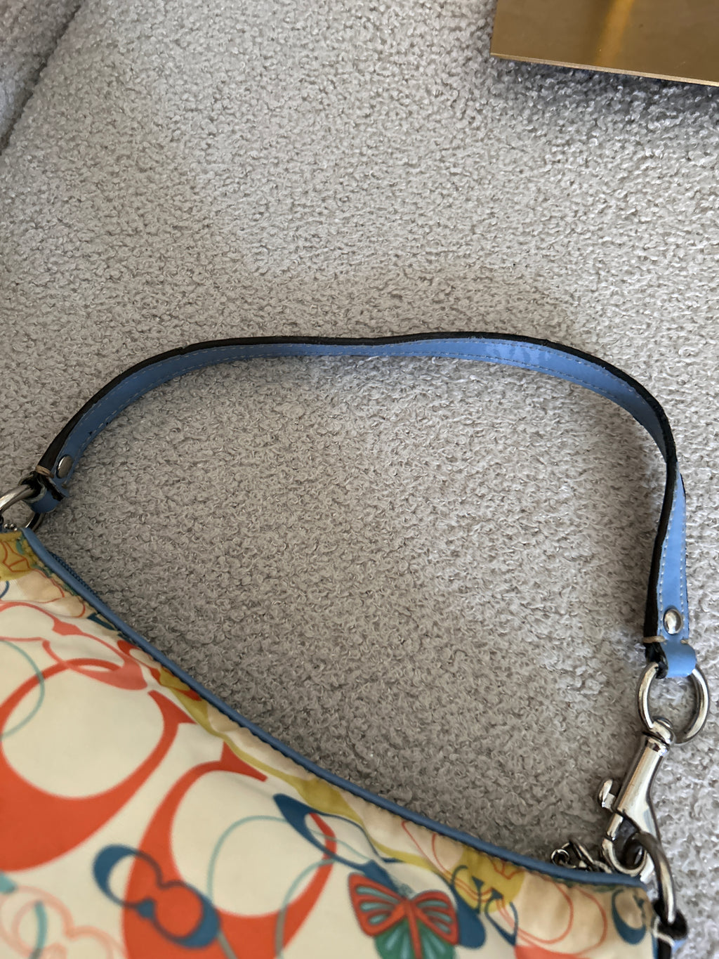 Vintage Coach multicolour shoulder bag