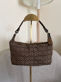 Vintage Coach mini monogram handbag