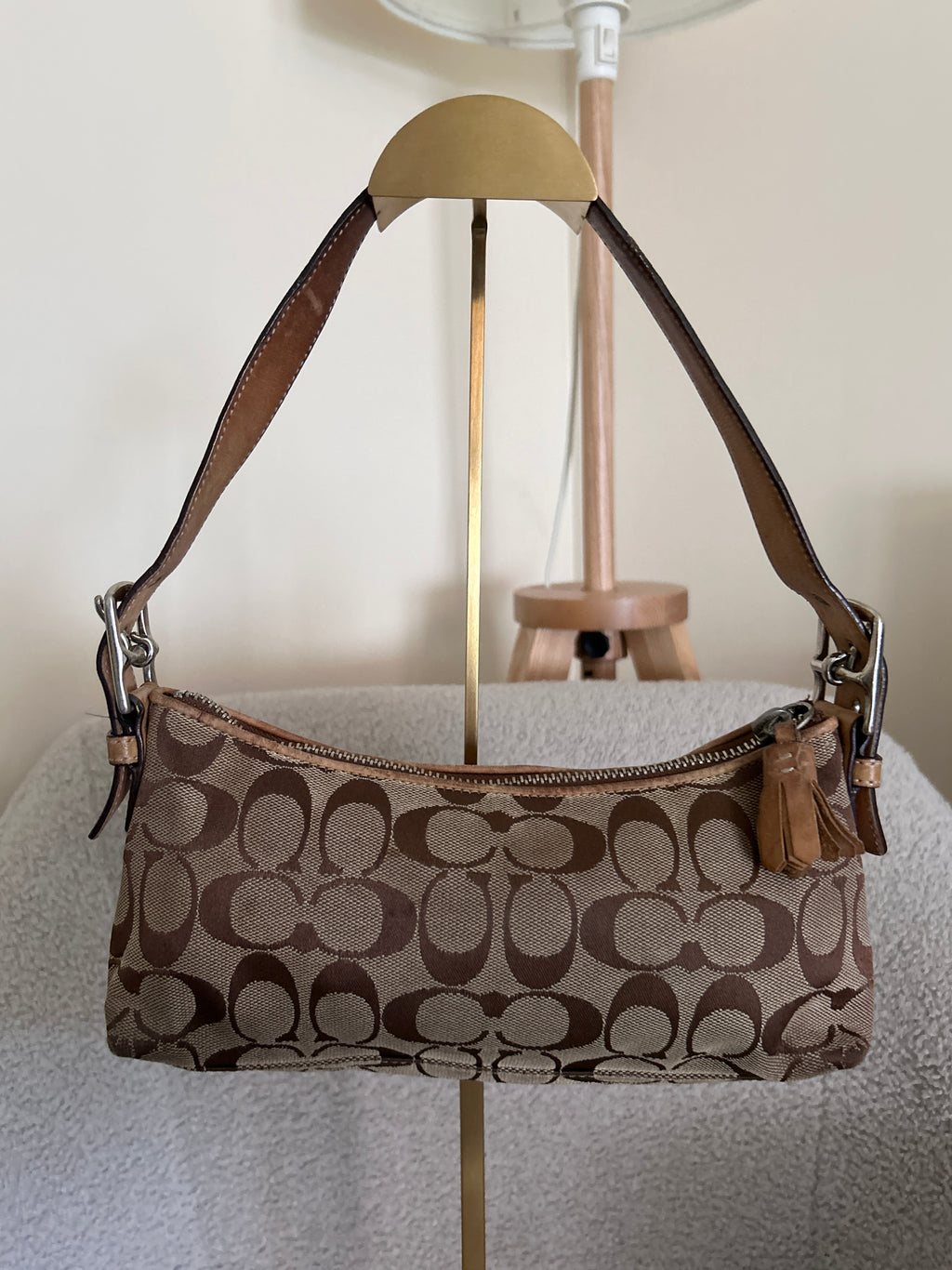 Vintage Coach baguette shoulder bag