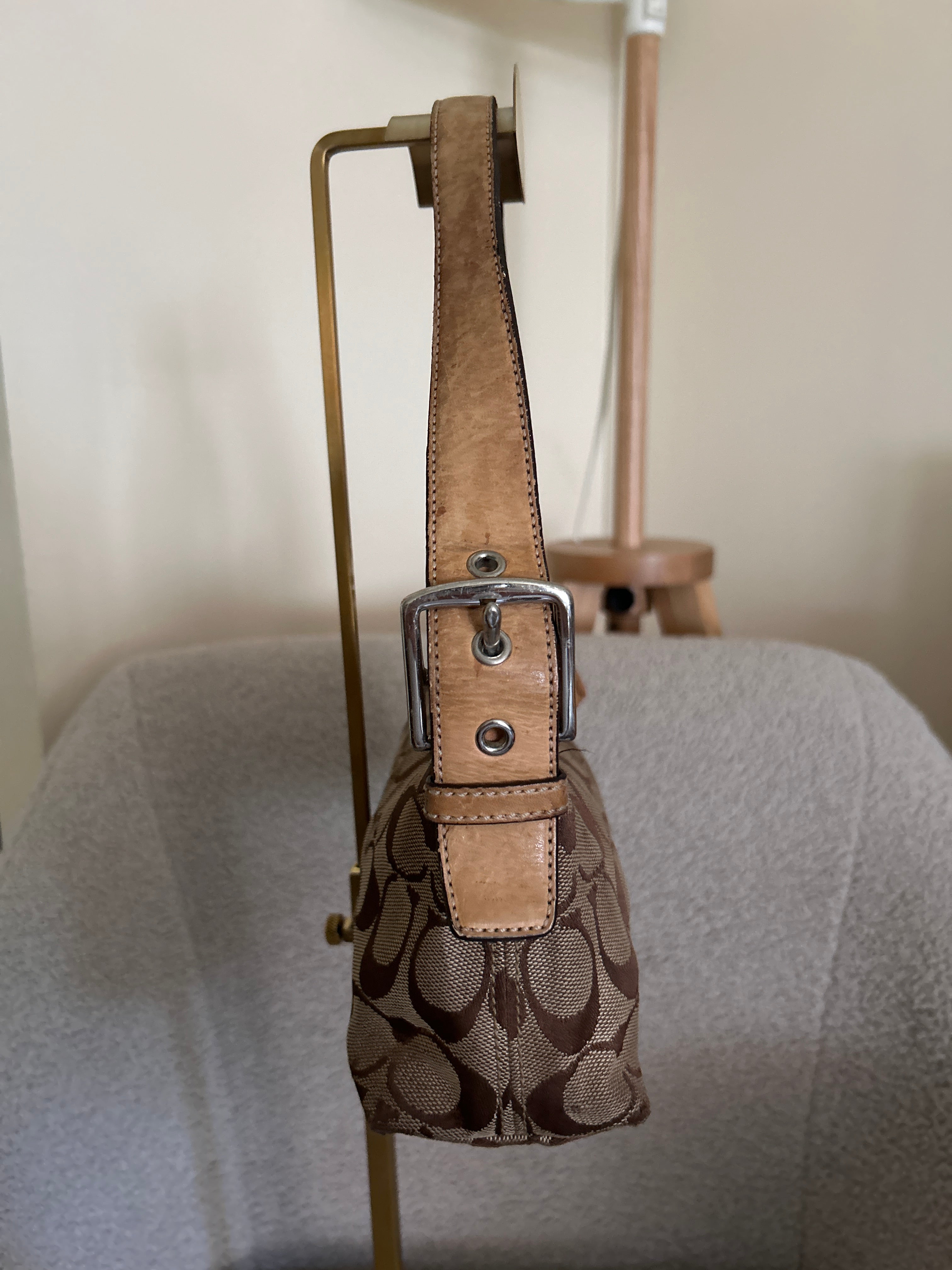 Vintage Coach baguette shoulder bag