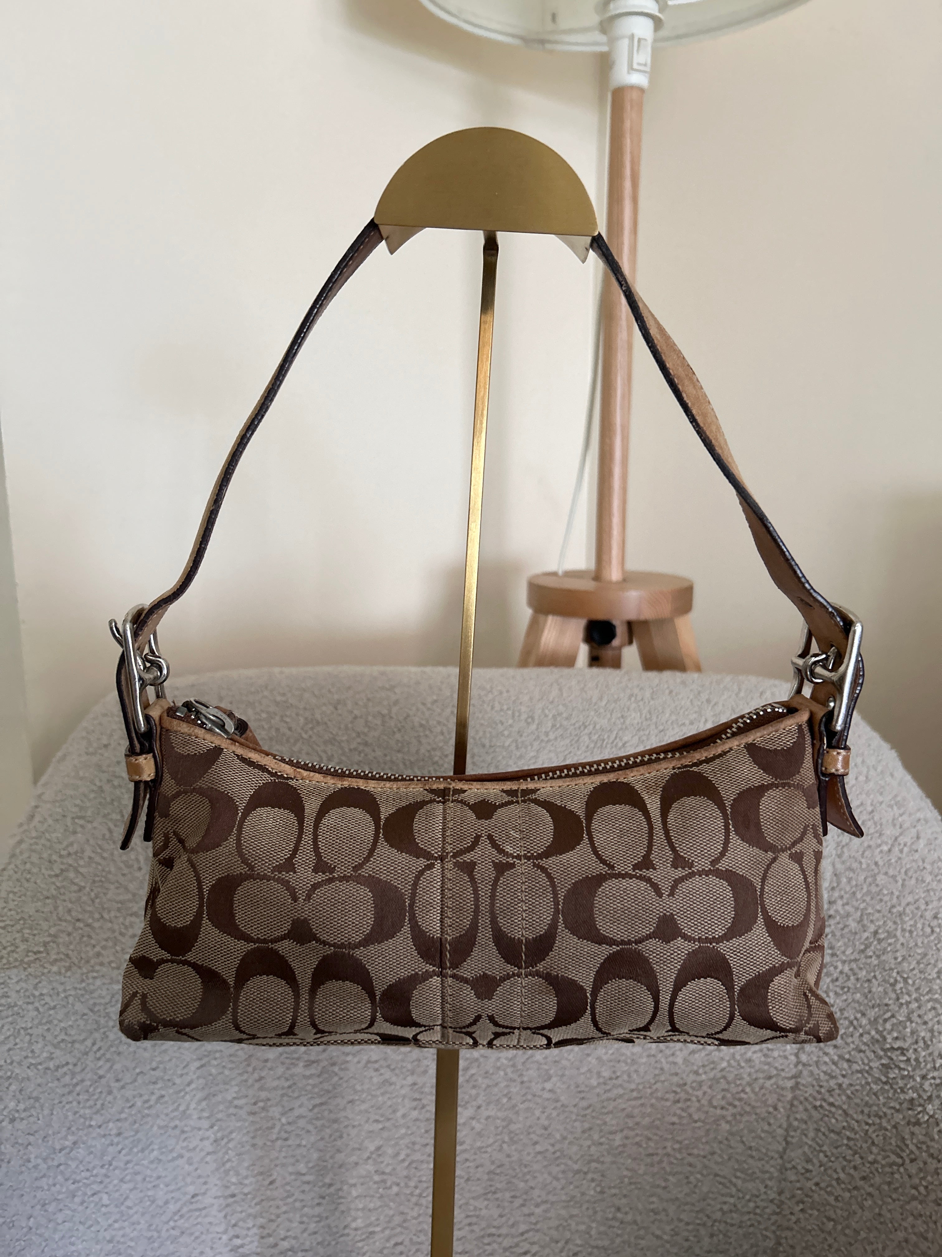 Vintage Coach baguette shoulder bag