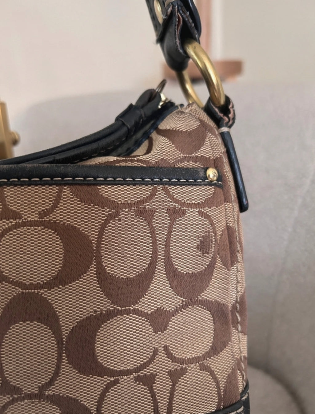 Vintage Coach F12869 Legacy shoulder bag