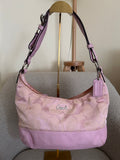 Vintage Coach pink shoulder bag