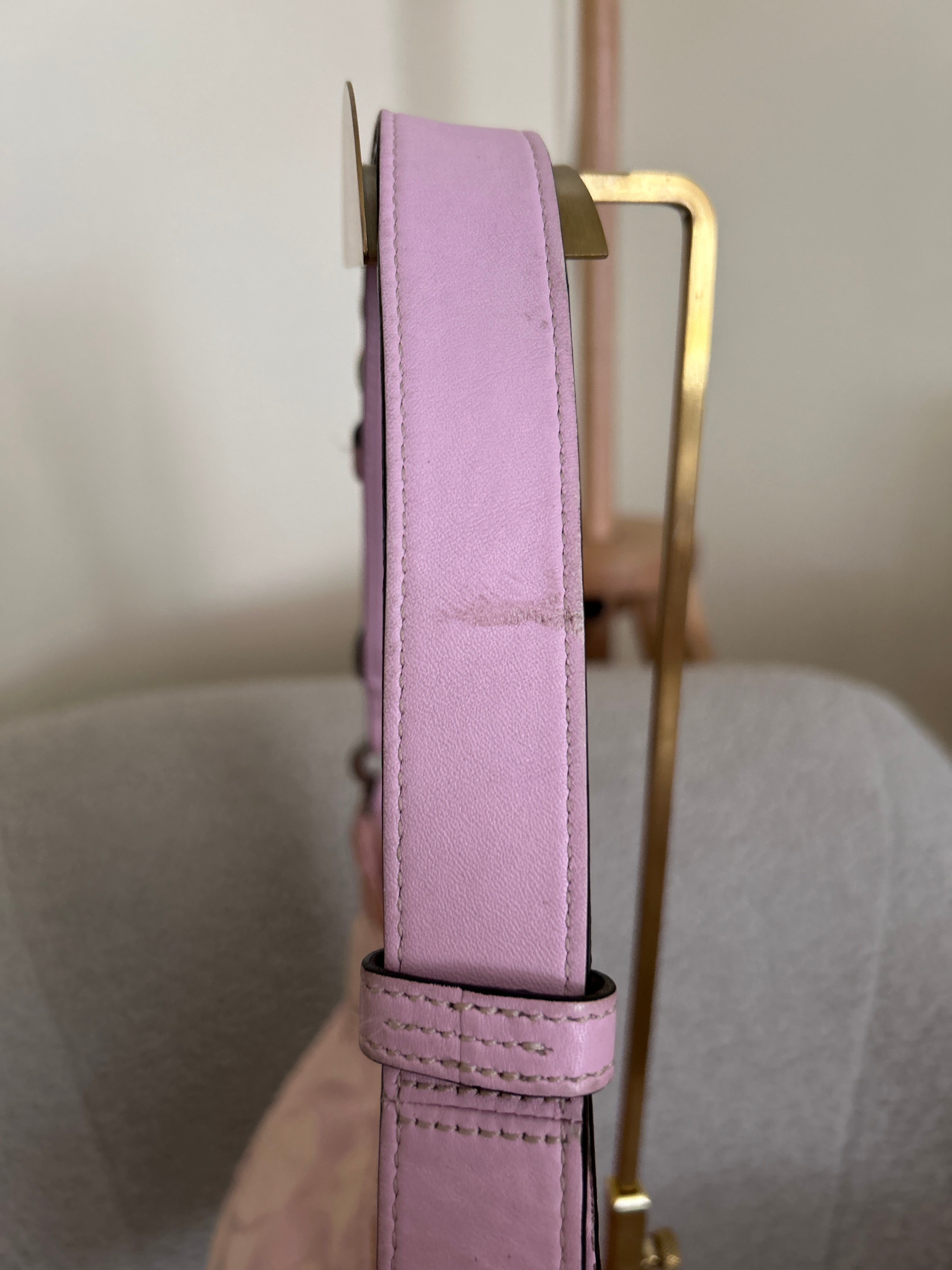 Vintage Coach pink shoulder bag