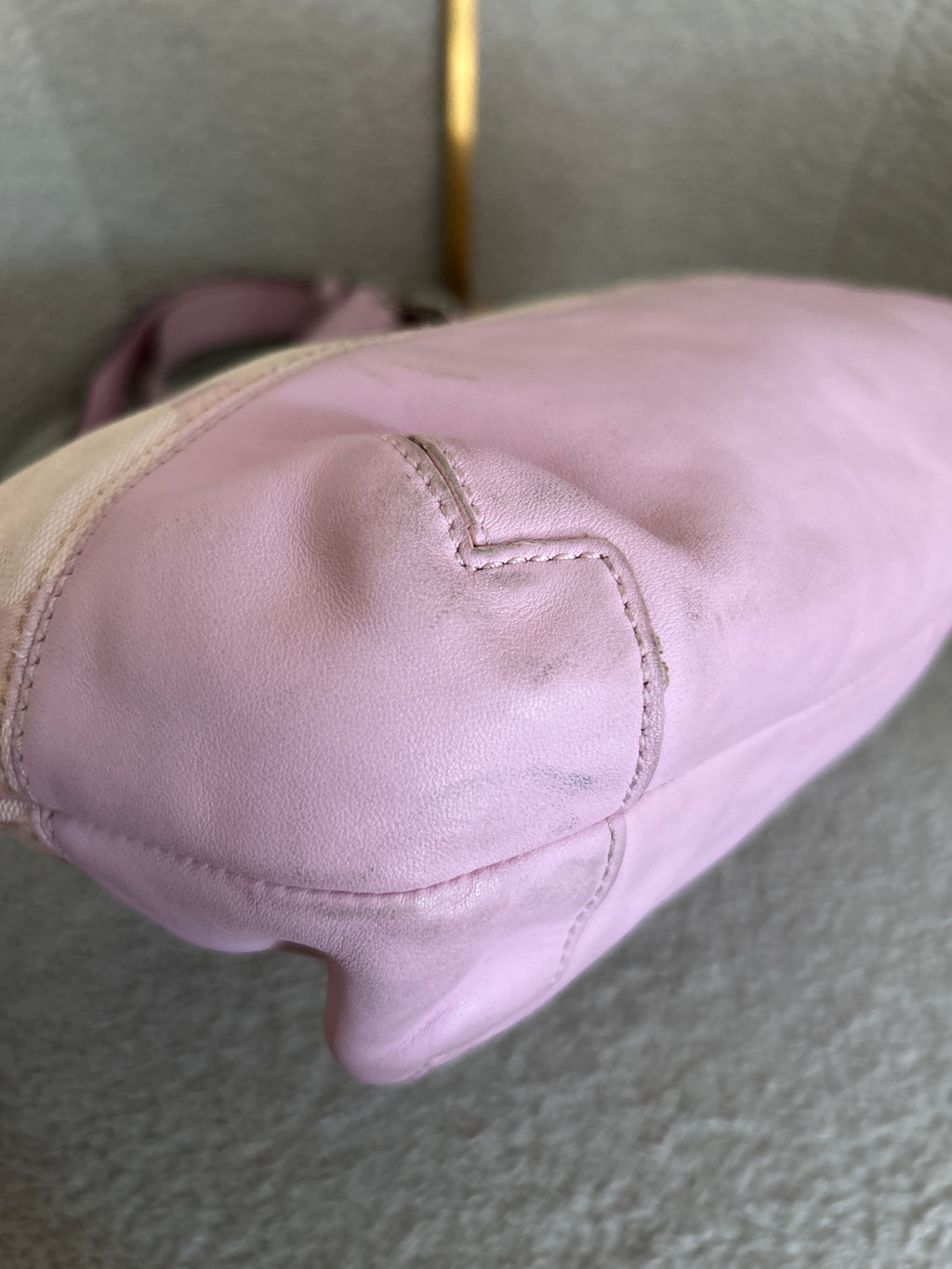 Vintage Coach pink shoulder bag