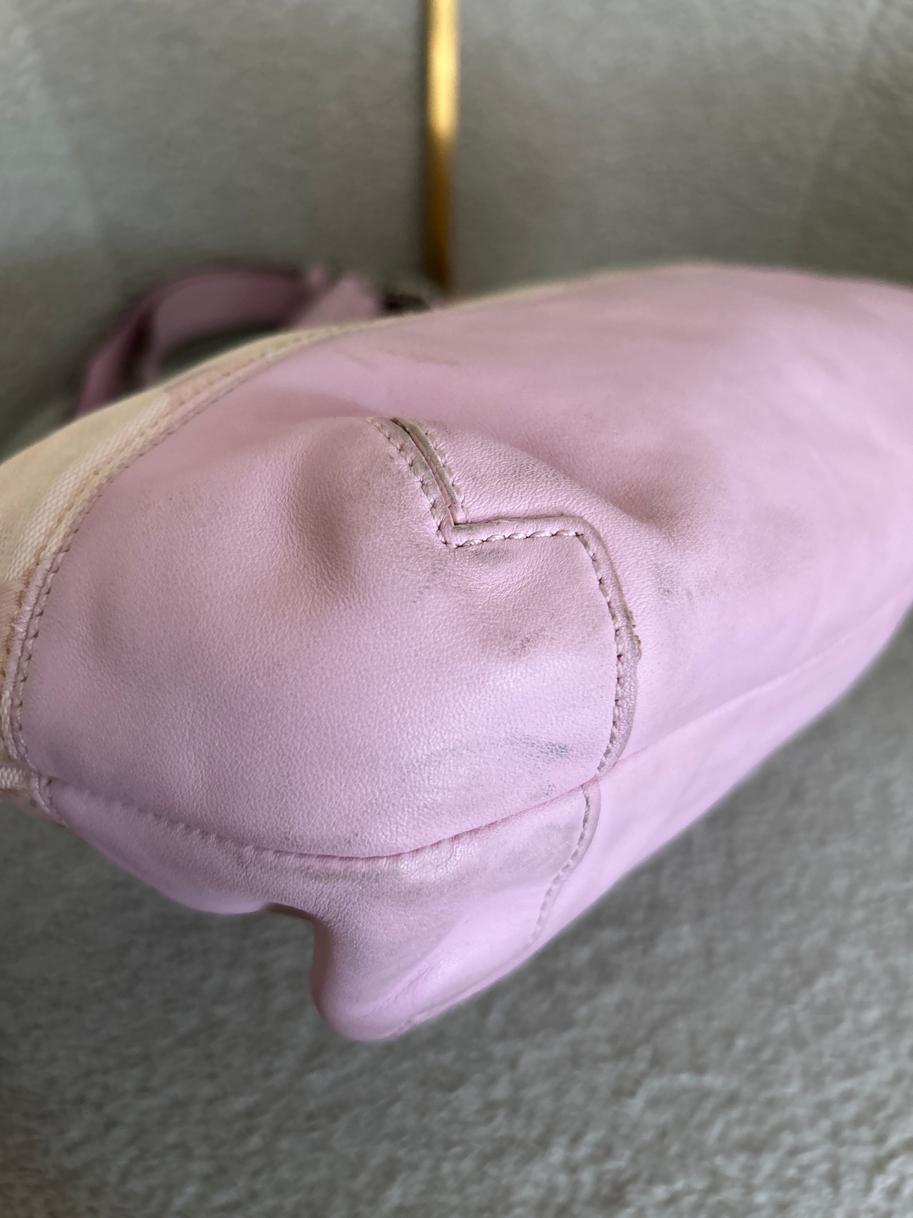 Vintage Coach pink shoulder bag