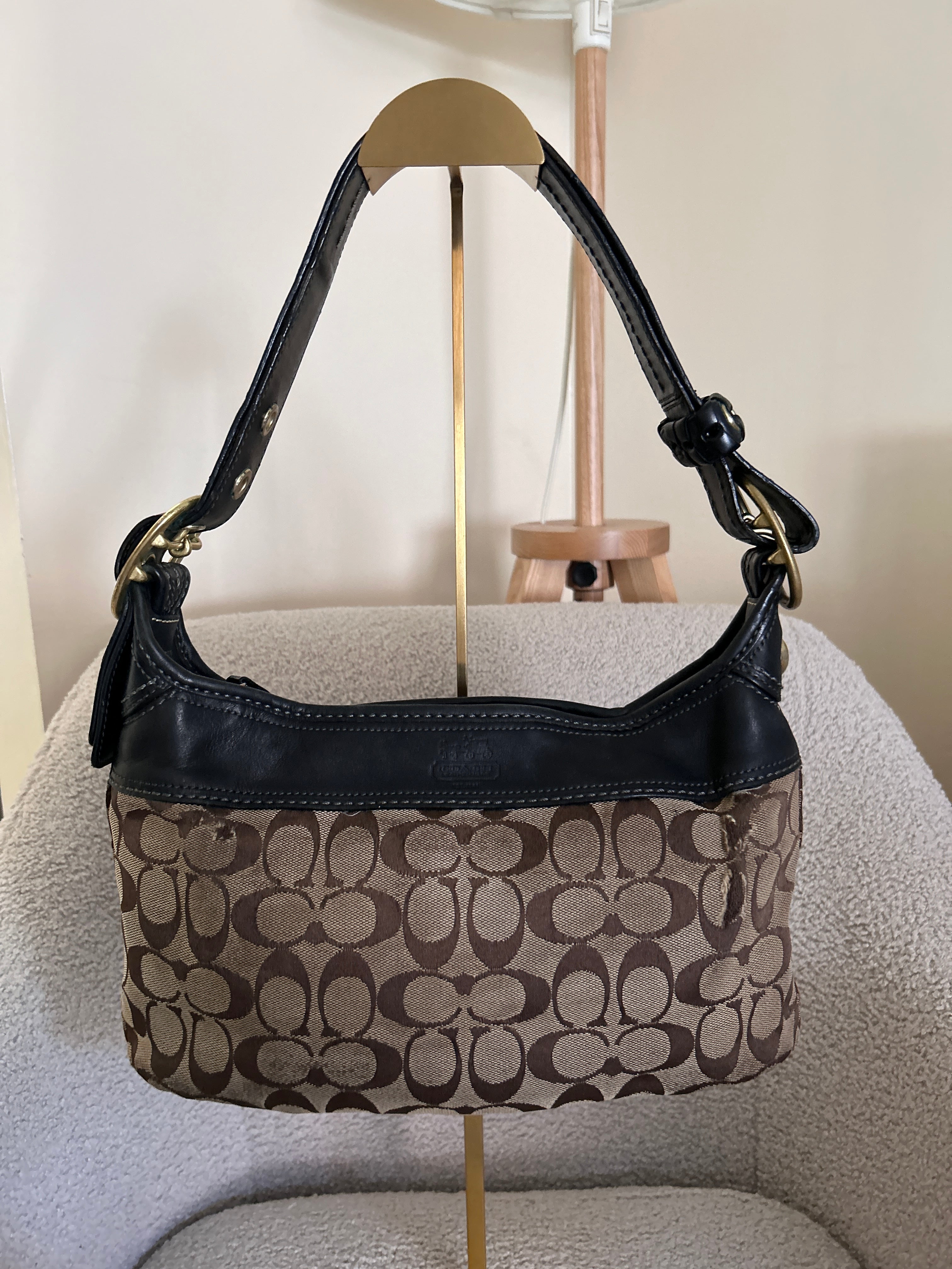 Vintage Coach Bleecker shoulder bag
