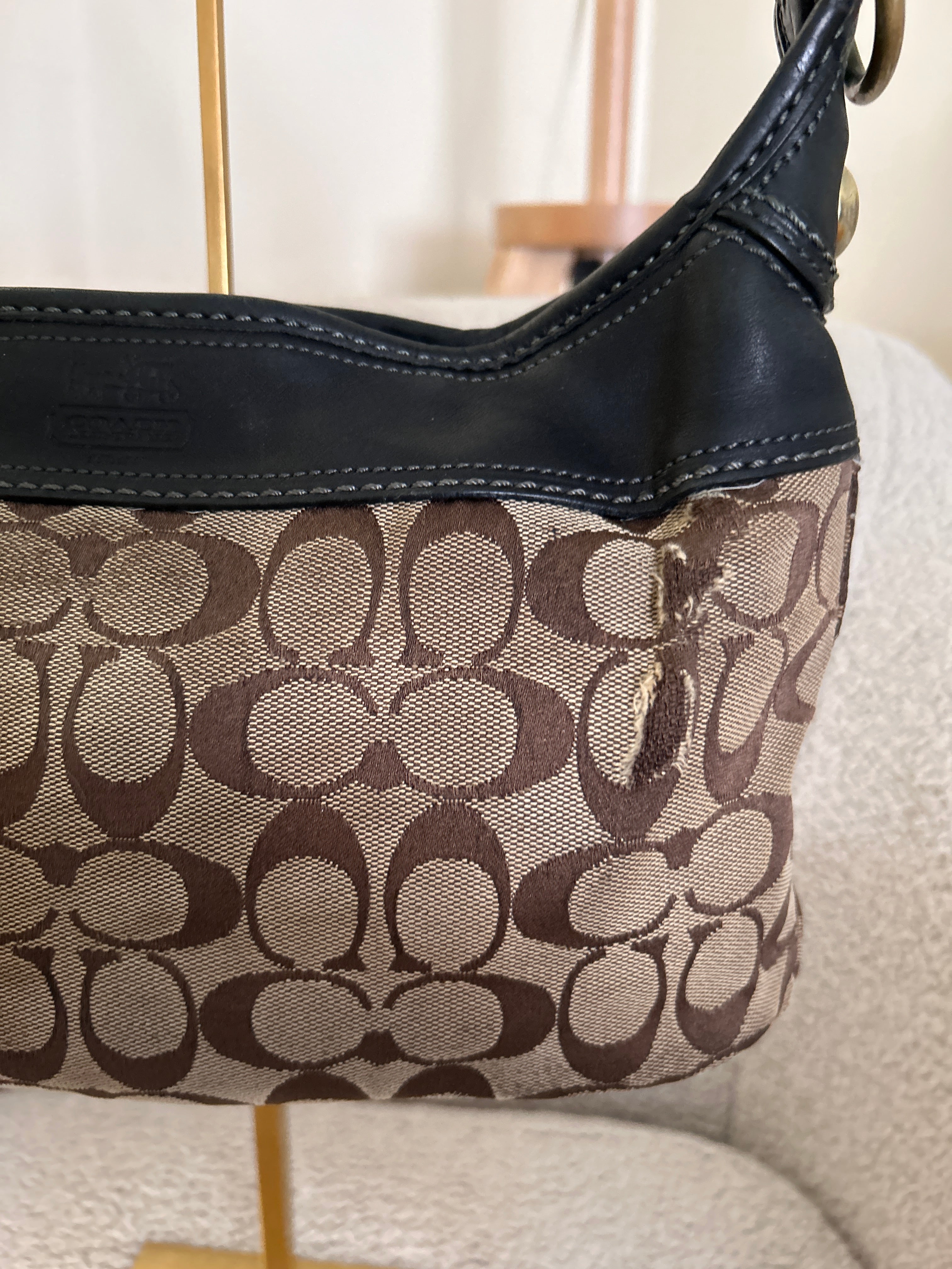 Vintage Coach Bleecker shoulder bag