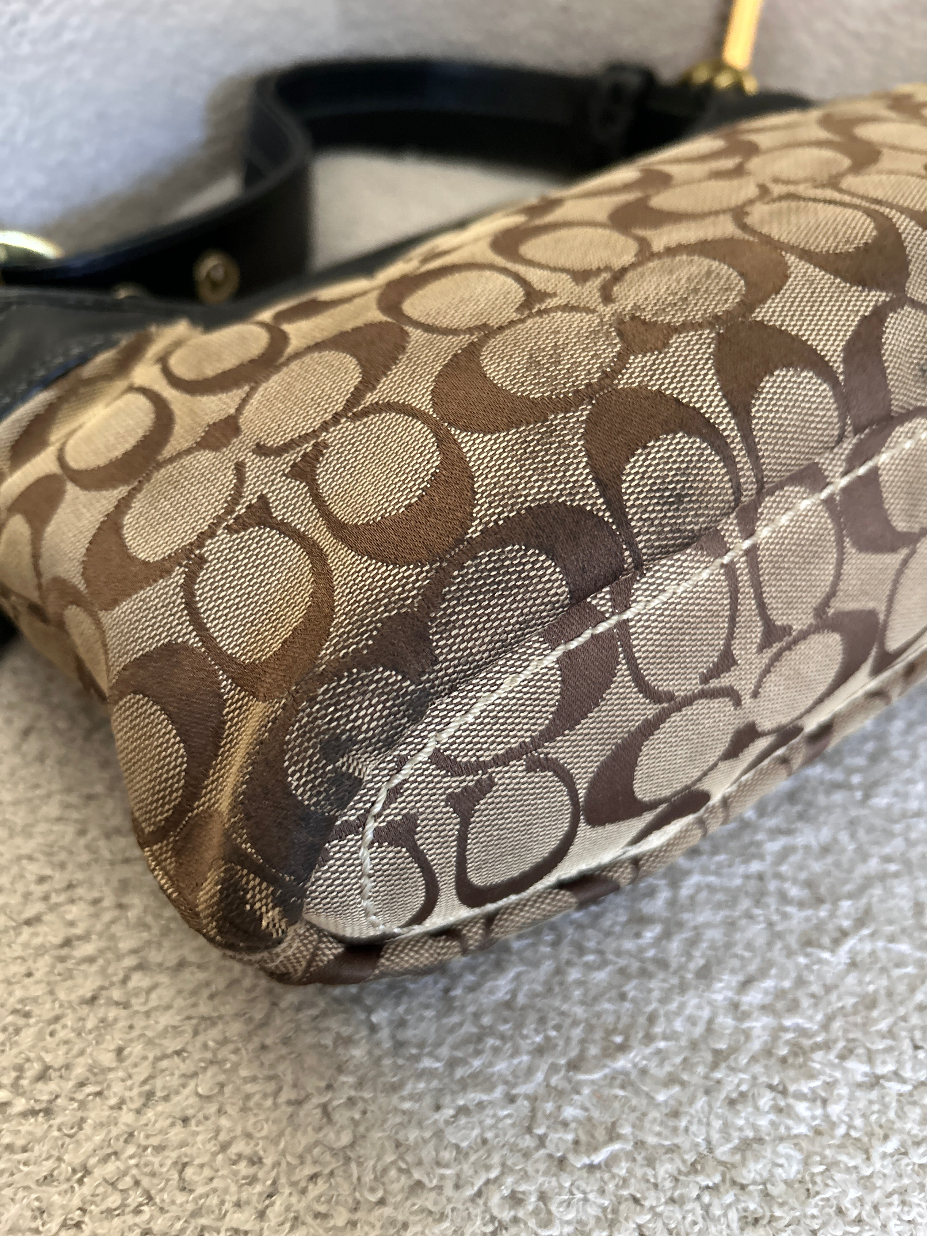 Vintage Coach Bleecker shoulder bag