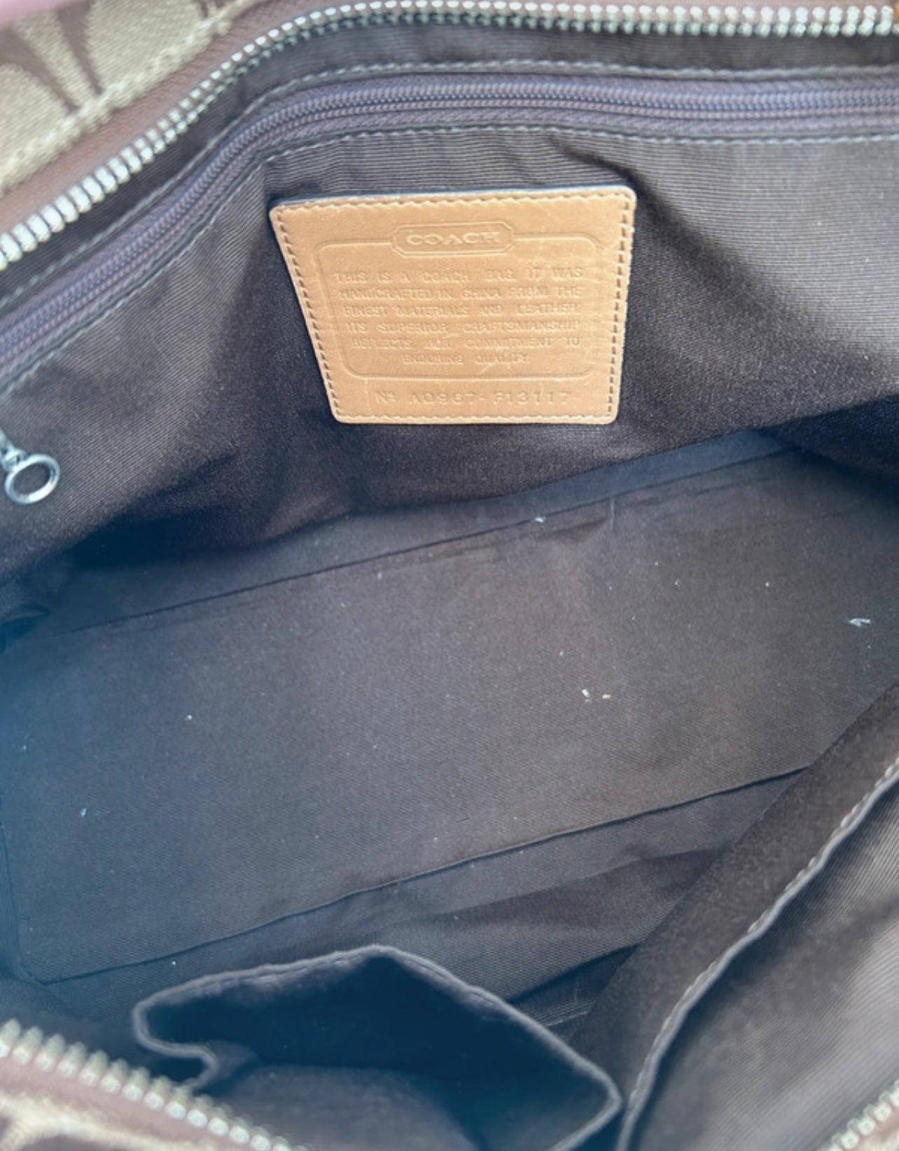 Vintage Coach shoulder bag