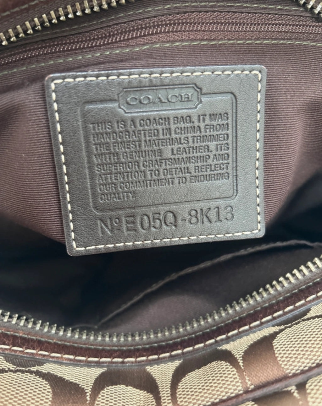 Vintage Coach 8K13 shoulder bag