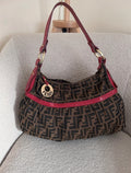 Vintage Fendi Zucca shoulder bag