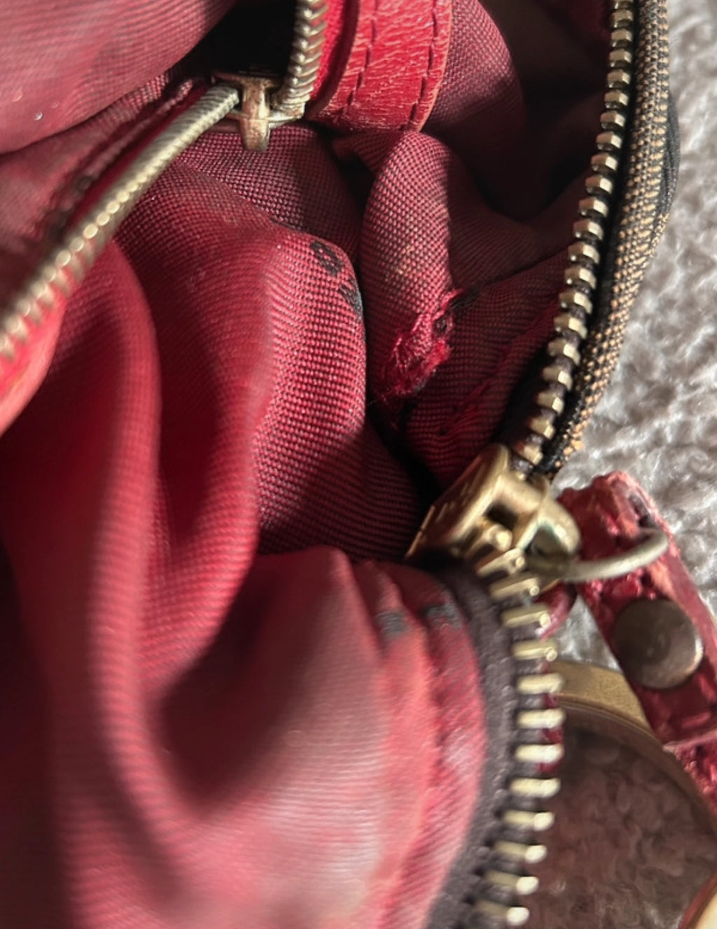 Vintage Fendi Zucca shoulder bag