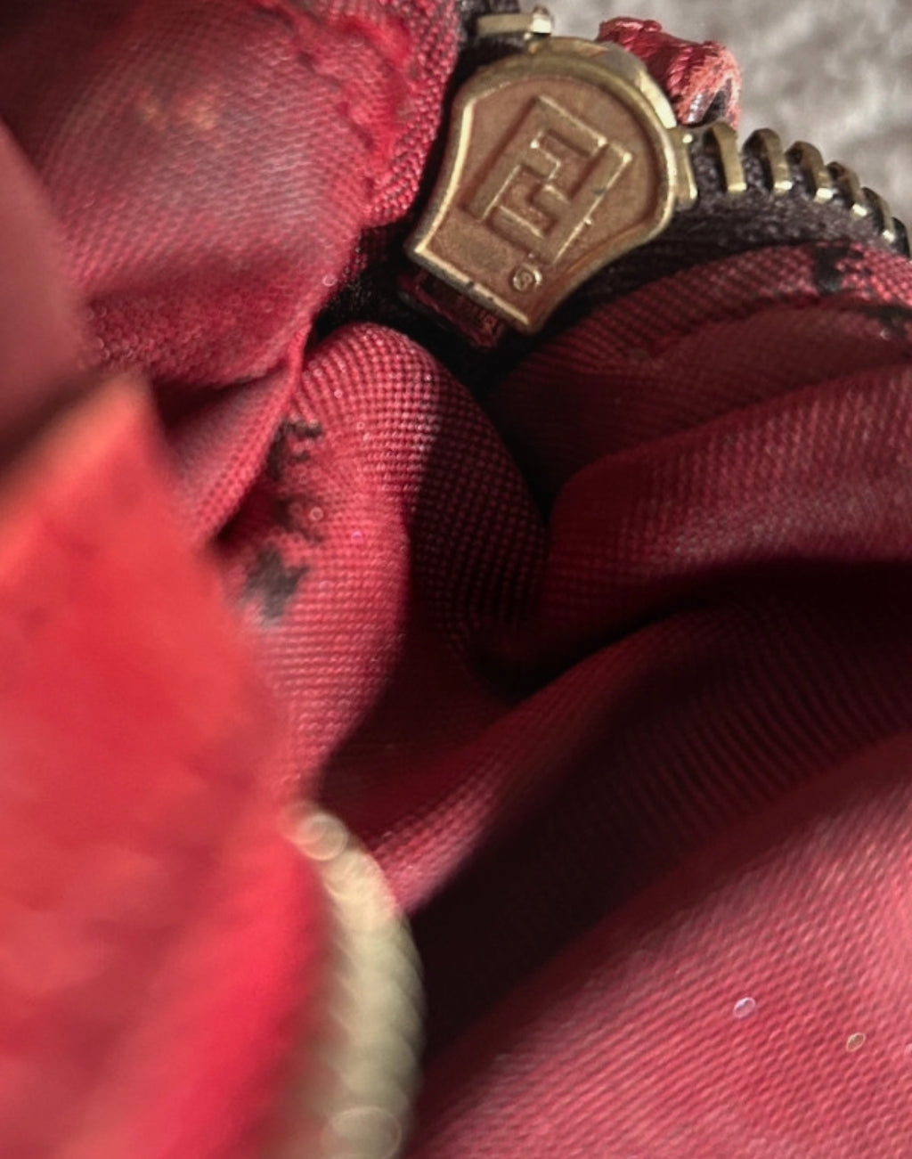 Vintage Fendi Zucca shoulder bag