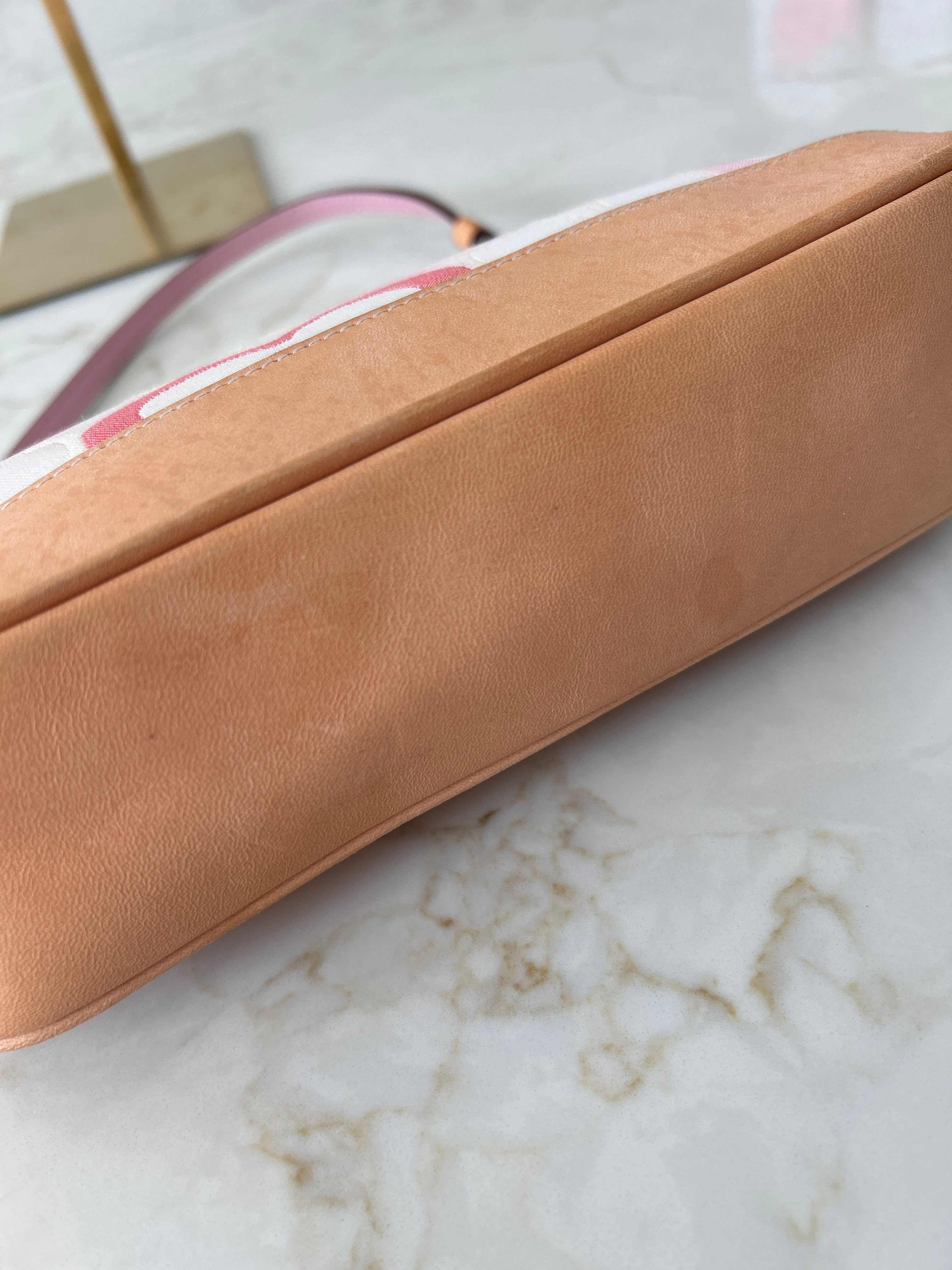 Vintage Coach pink Demi shoulder bag