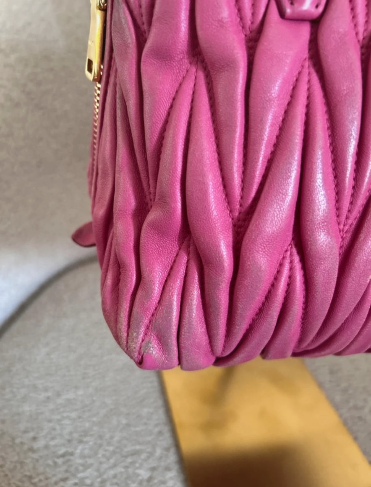 Vintage Miu Miu pink 2way handbag
