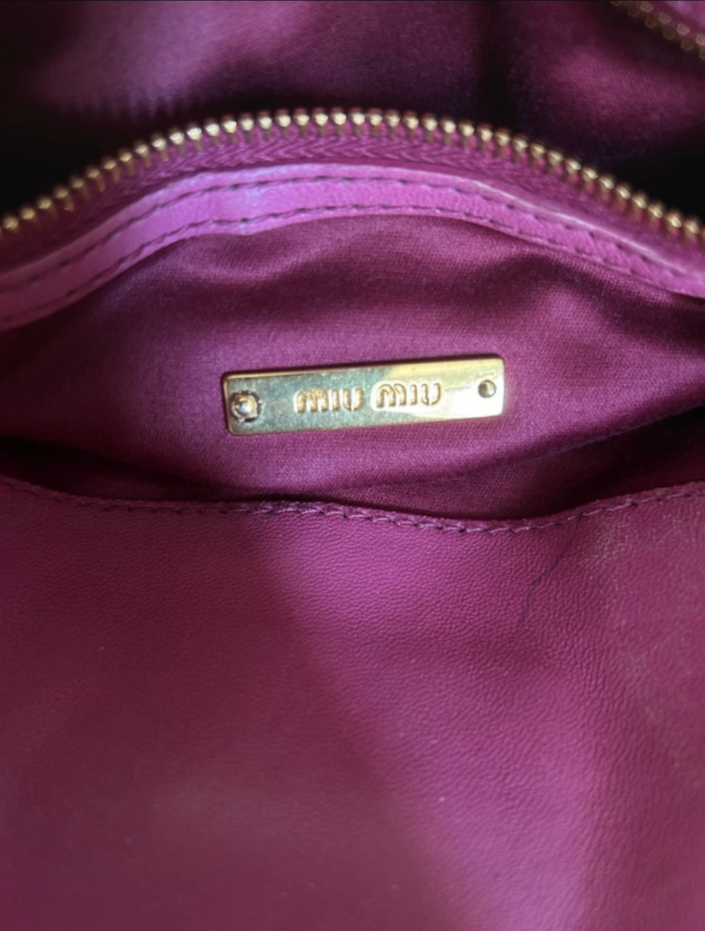 Vintage Miu Miu pink 2way handbag