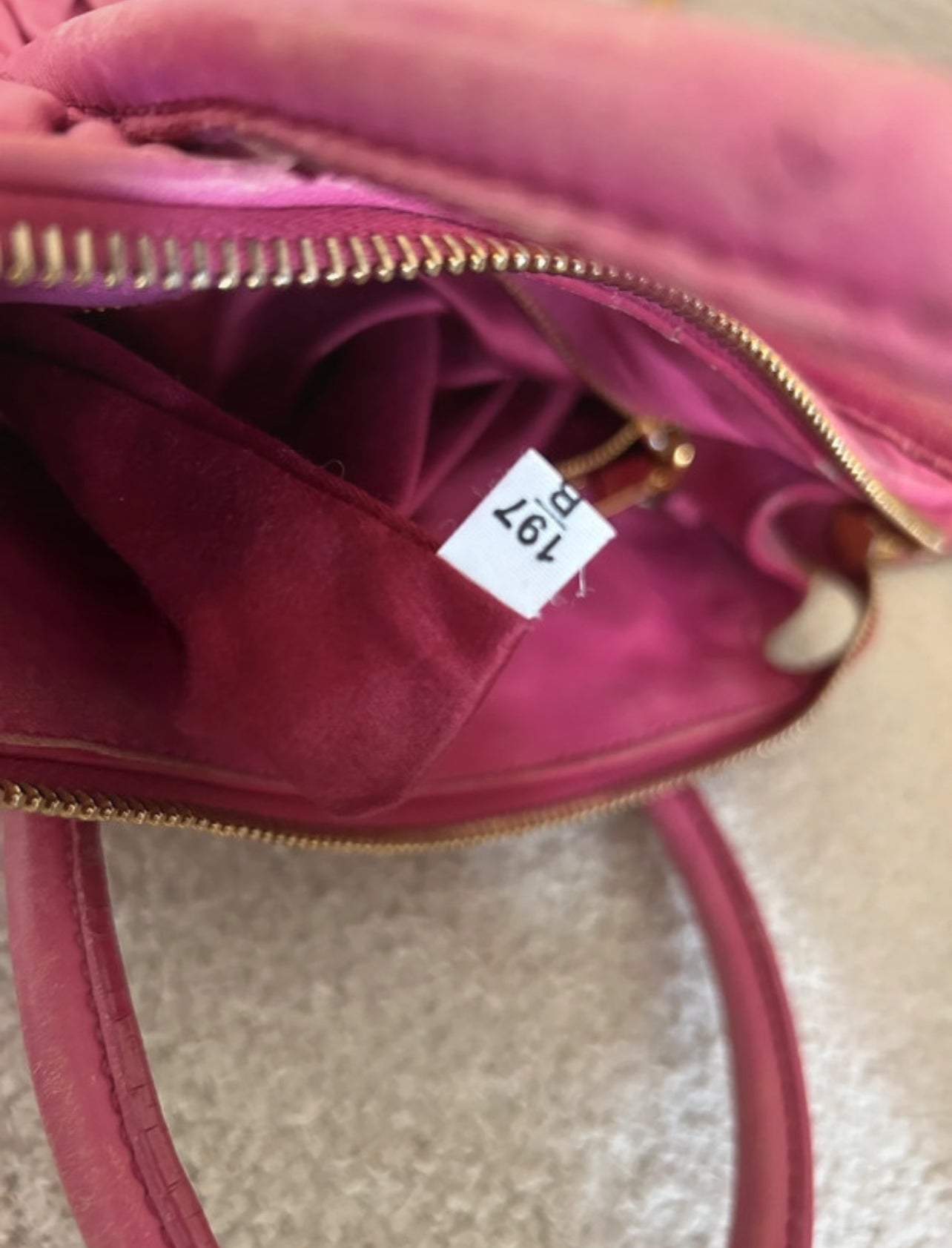 Vintage Miu Miu pink 2way handbag