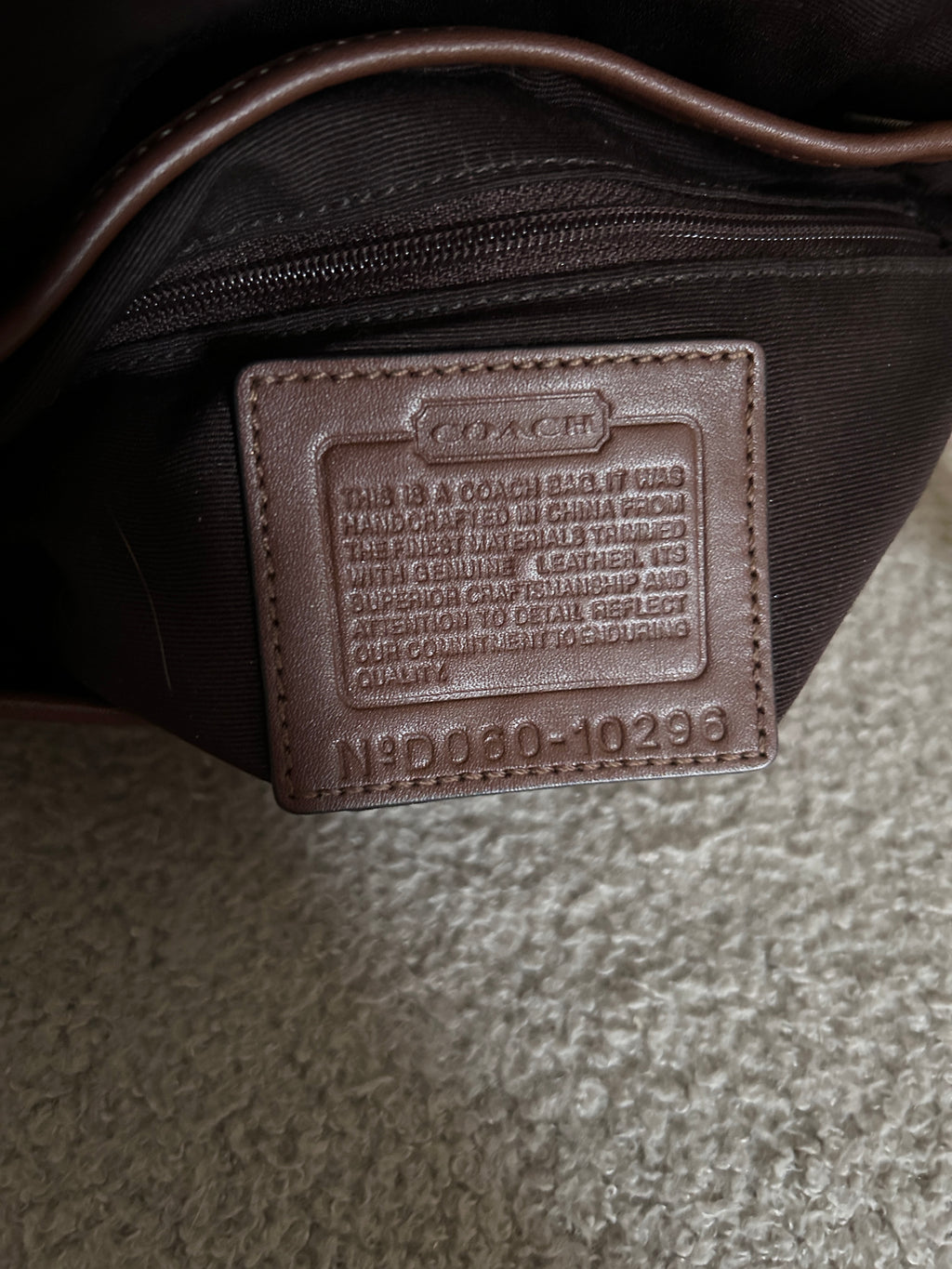 Vintage Coach Soho shoulder bag