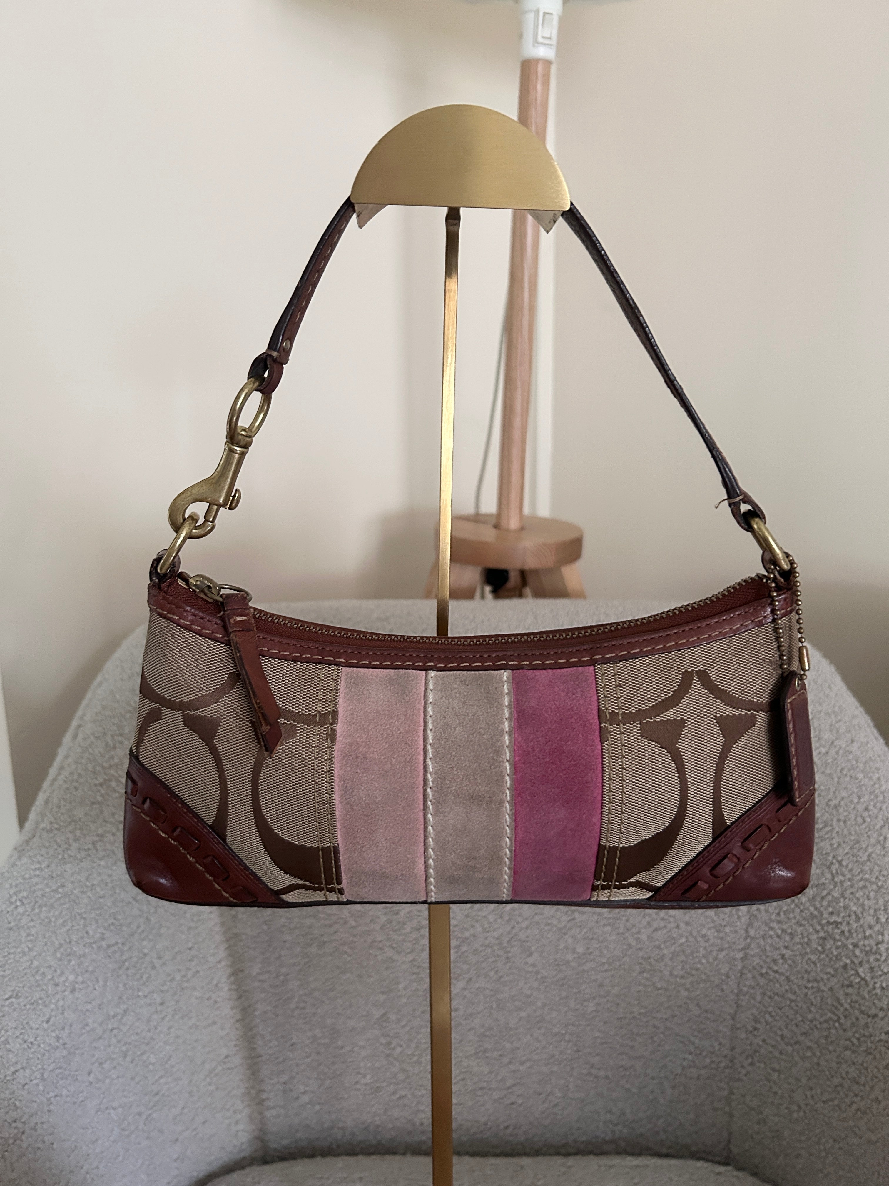 Vintage Coach baguette shoulder bag