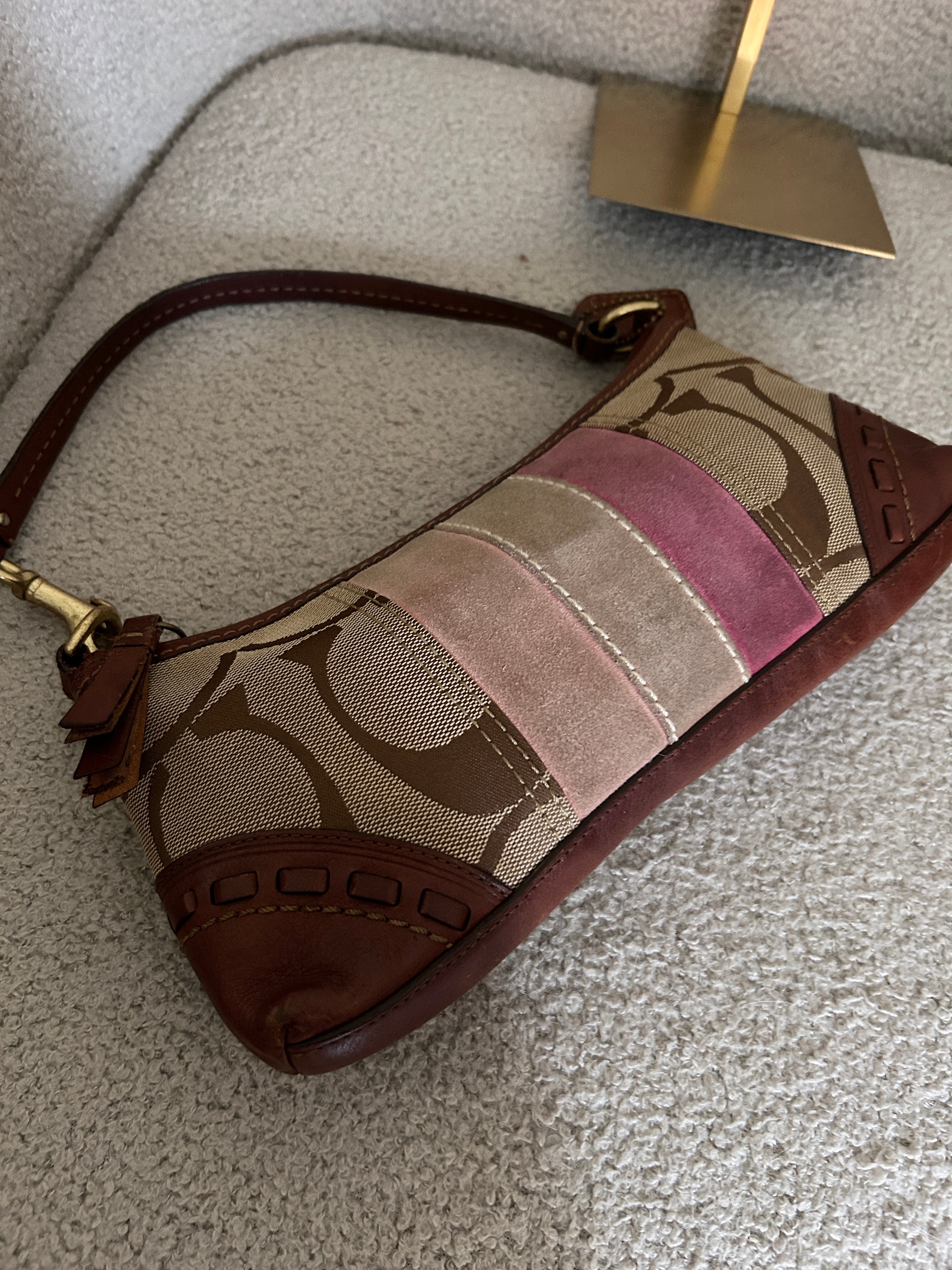 Vintage Coach baguette shoulder bag