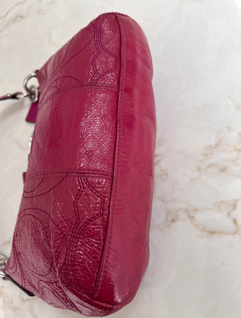 Vintage Coach pink shoulder bag