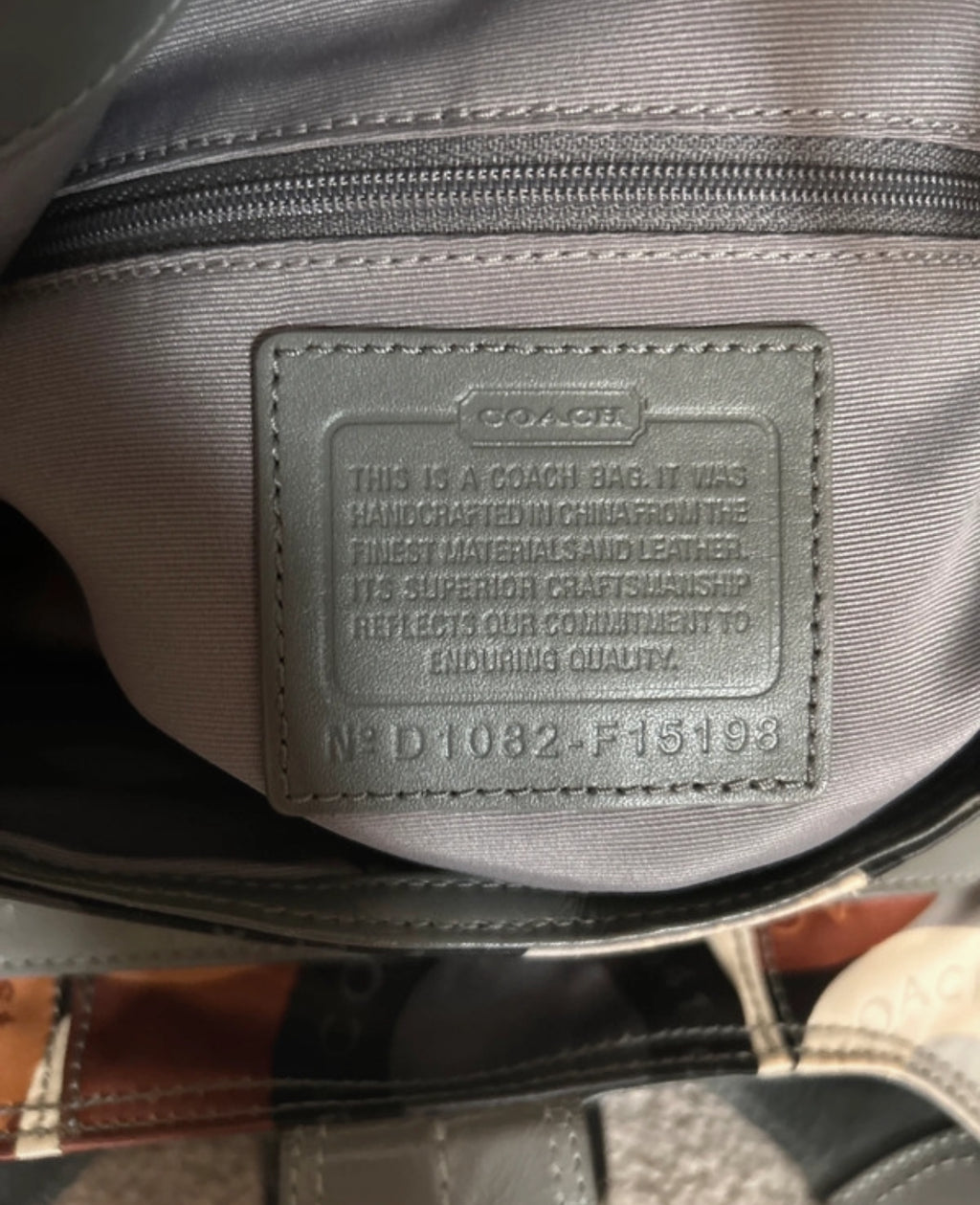 Vintage Coach shoulder bag