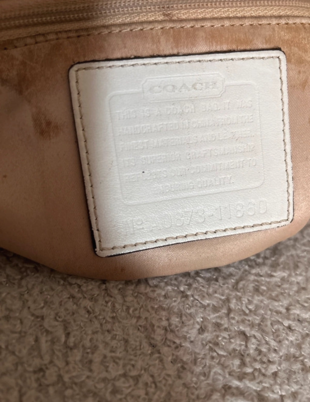Vintage Coach Soho shoulder bag