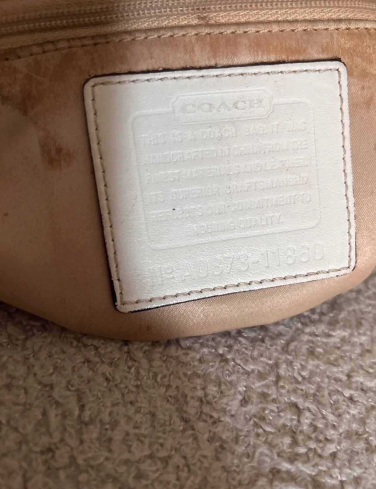 Vintage Coach Soho shoulder bag