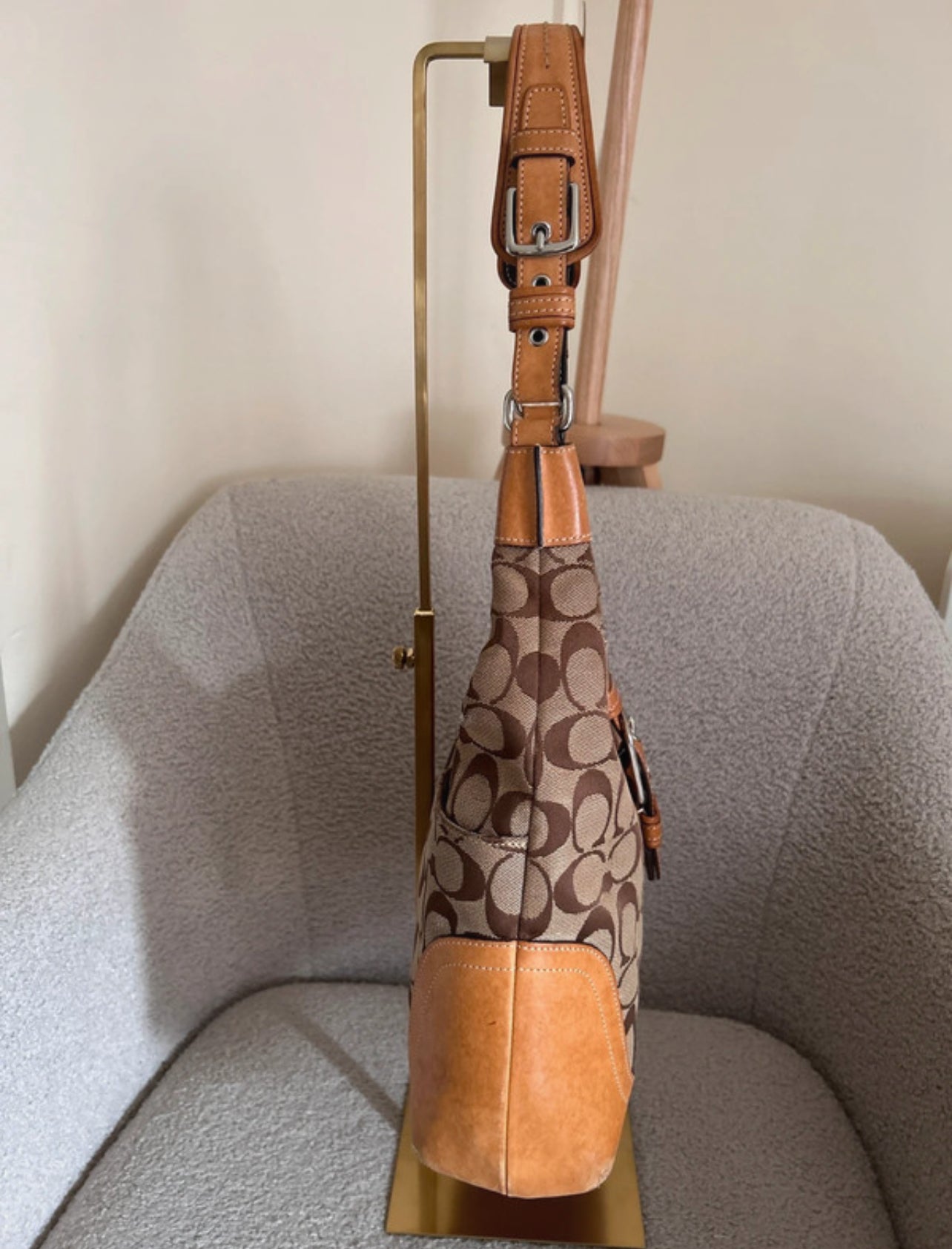 Vintage Coach Hamptons shoulder bag