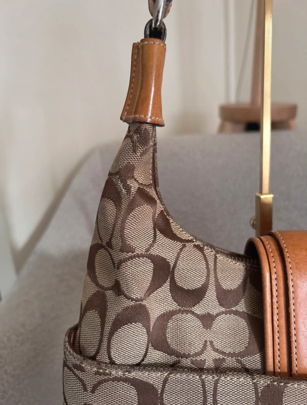 Vintage Coach Hamptons shoulder bag