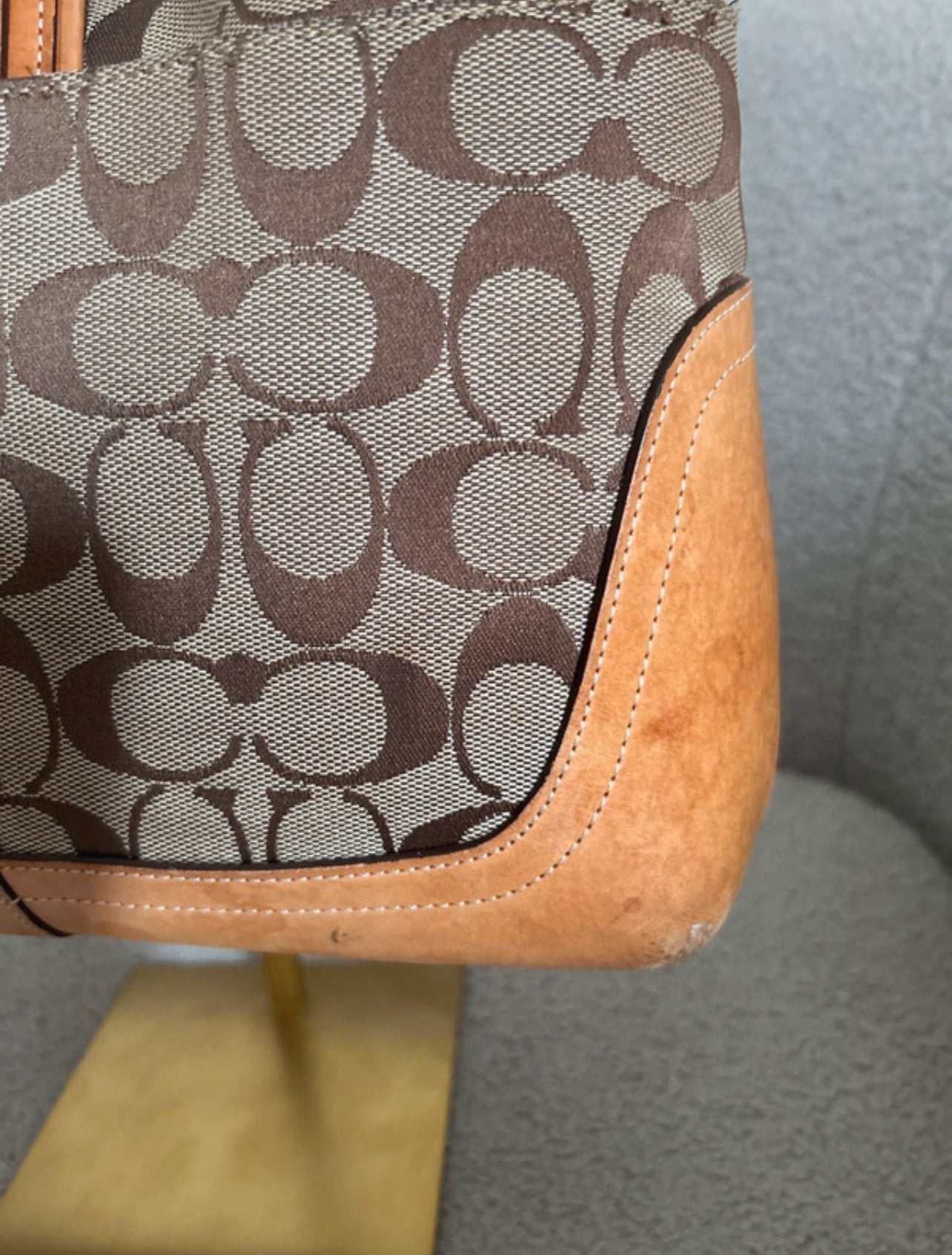 Vintage Coach Hamptons shoulder bag
