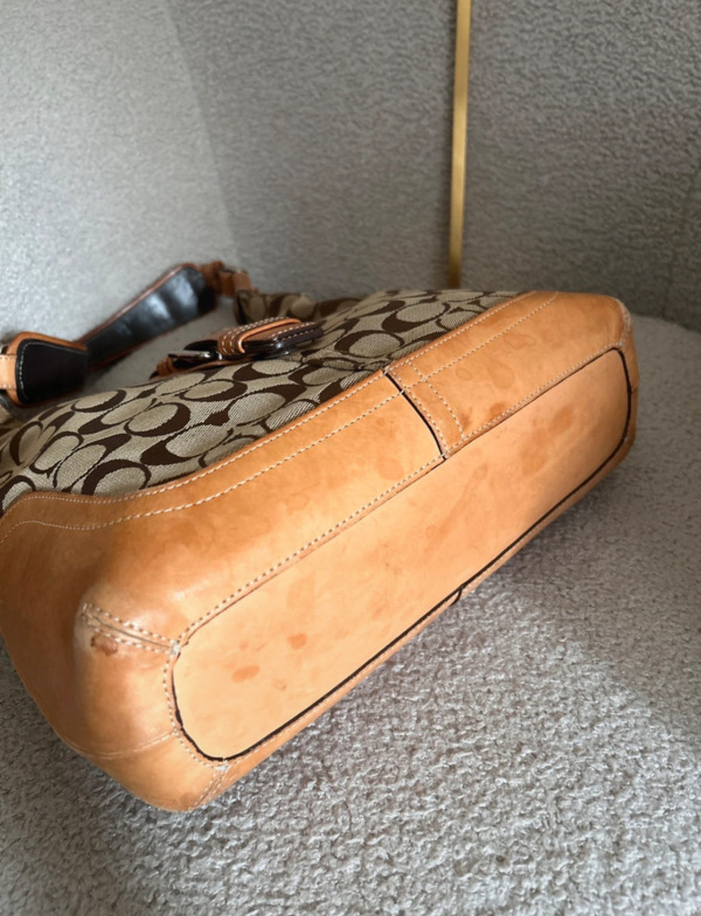 Vintage Coach Hamptons shoulder bag