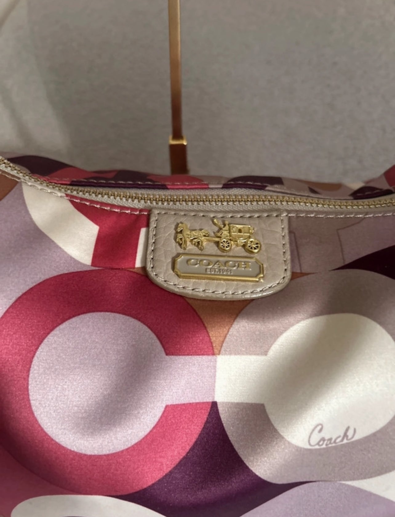Vintage Coach shoulder bag