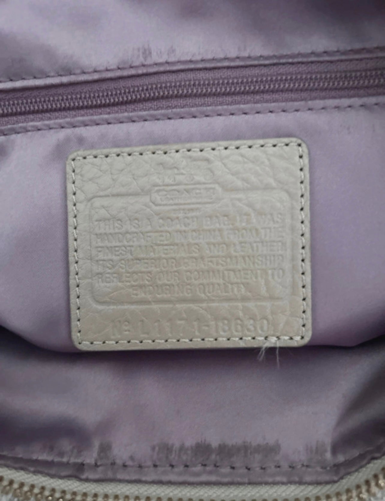 Vintage Coach shoulder bag