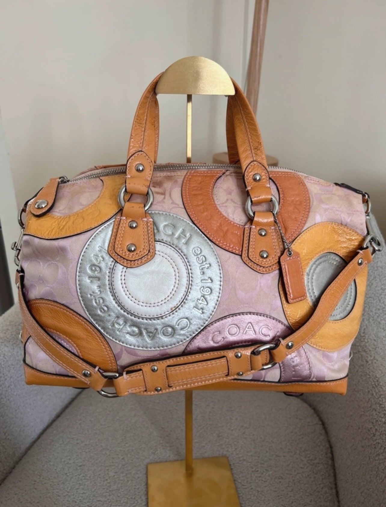 Vintage Coach Ashley shoulder bag