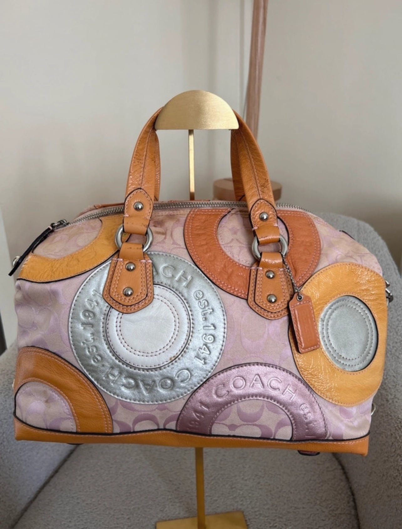 Vintage Coach Ashley shoulder bag