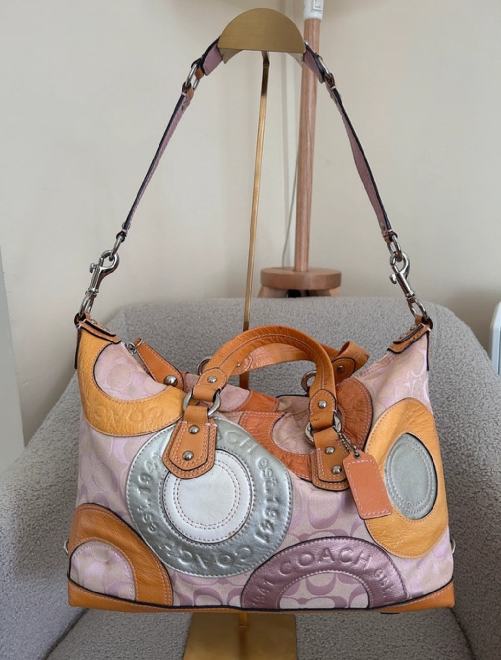 Vintage Coach Ashley shoulder bag